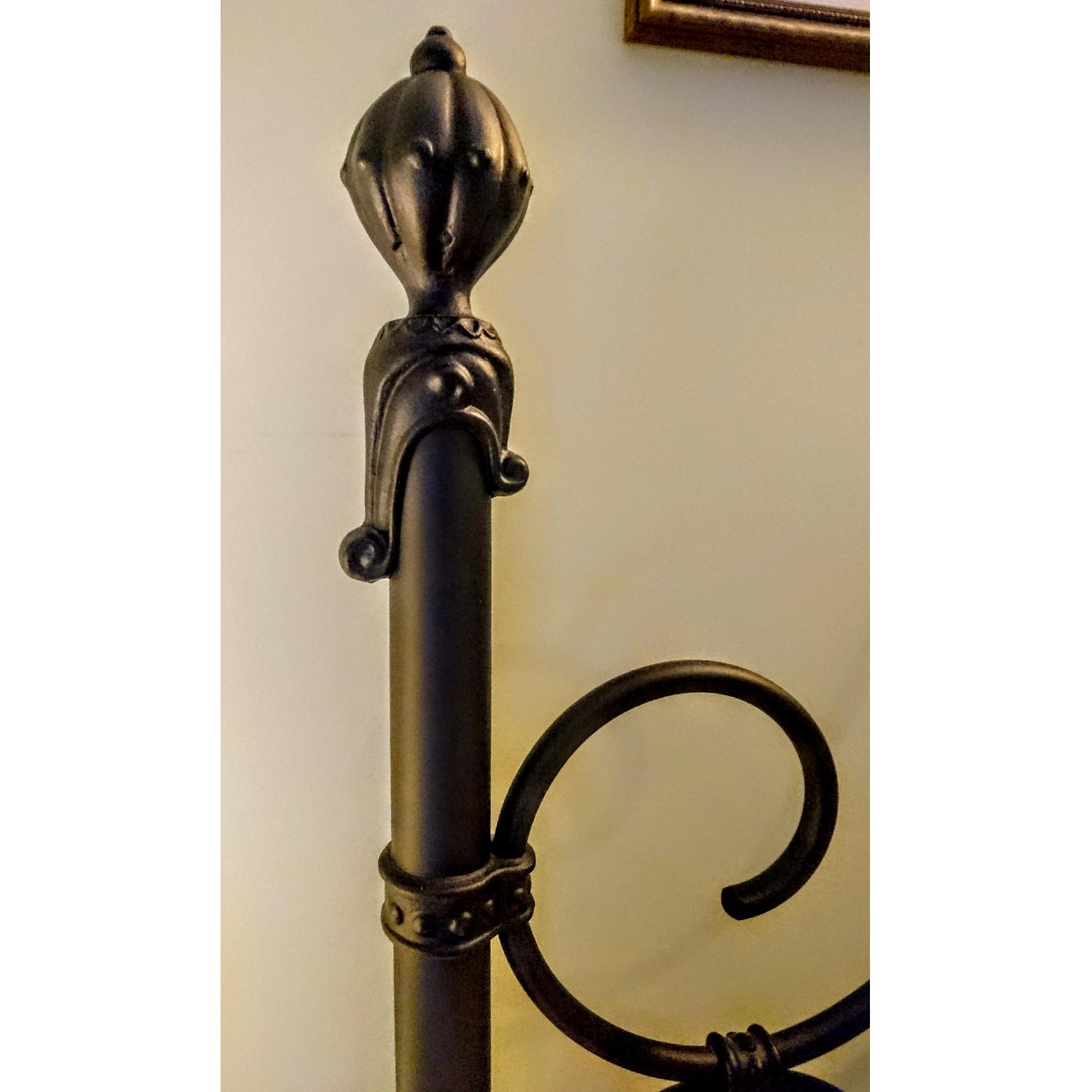 Wesley Allen Aberdeen Iron Bed Frame w/ Headboard - image-7