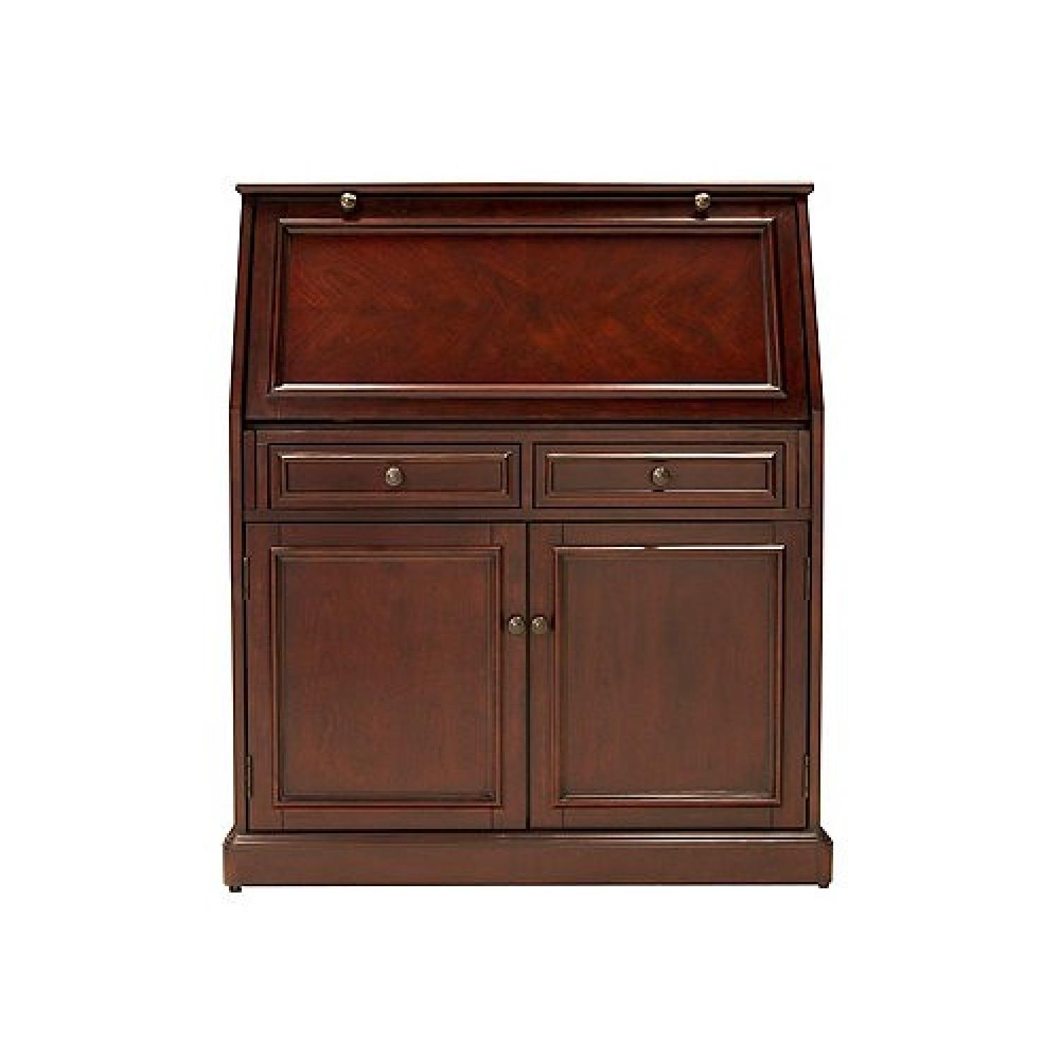 Raymour & Flanigan Jennings Hidden Office Desk Armoire AptDeco