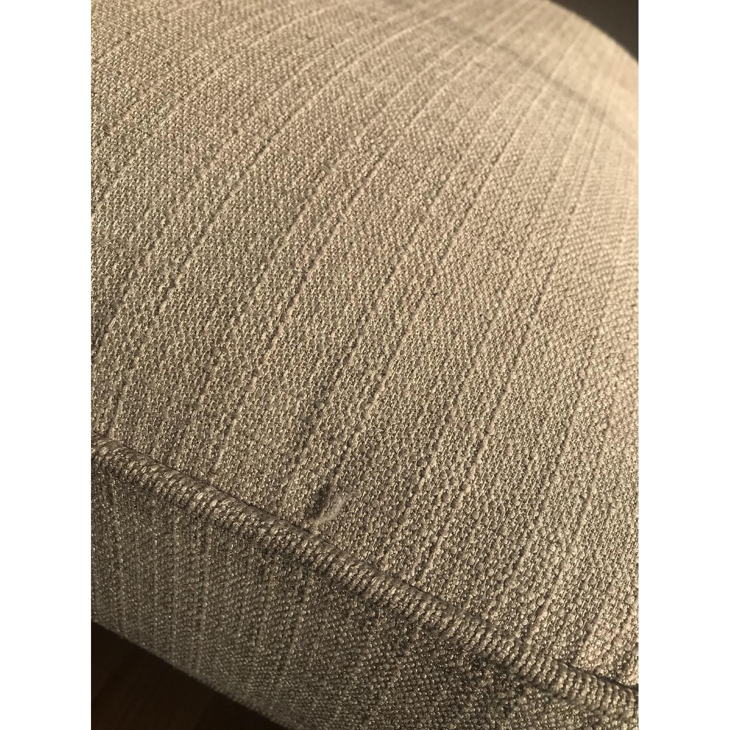 Handy Living Cream Sofa w/ Nailheads - image-3