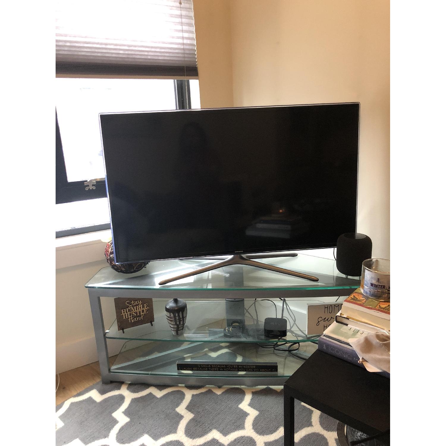 Glass & Metal TV Stand - image-2