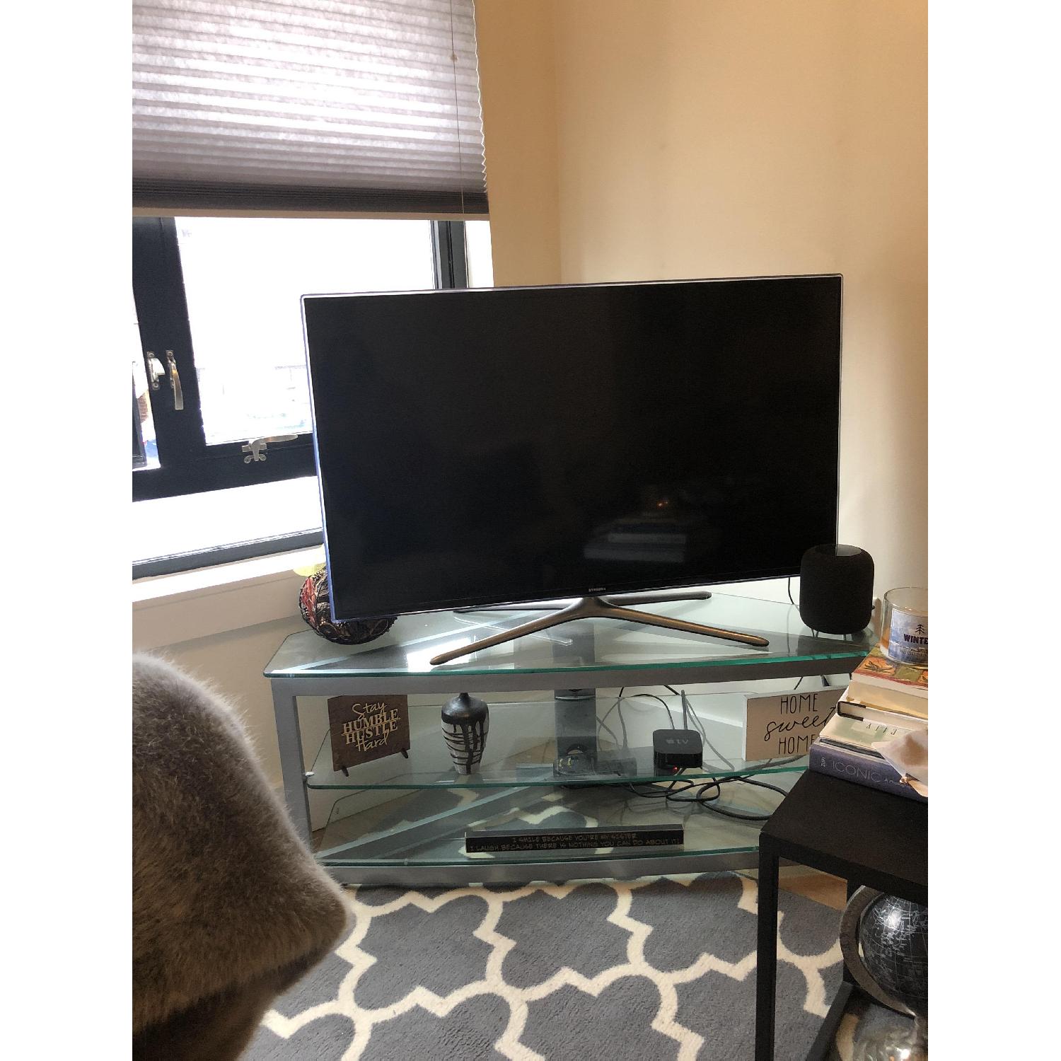 Glass & Metal TV Stand - image-3