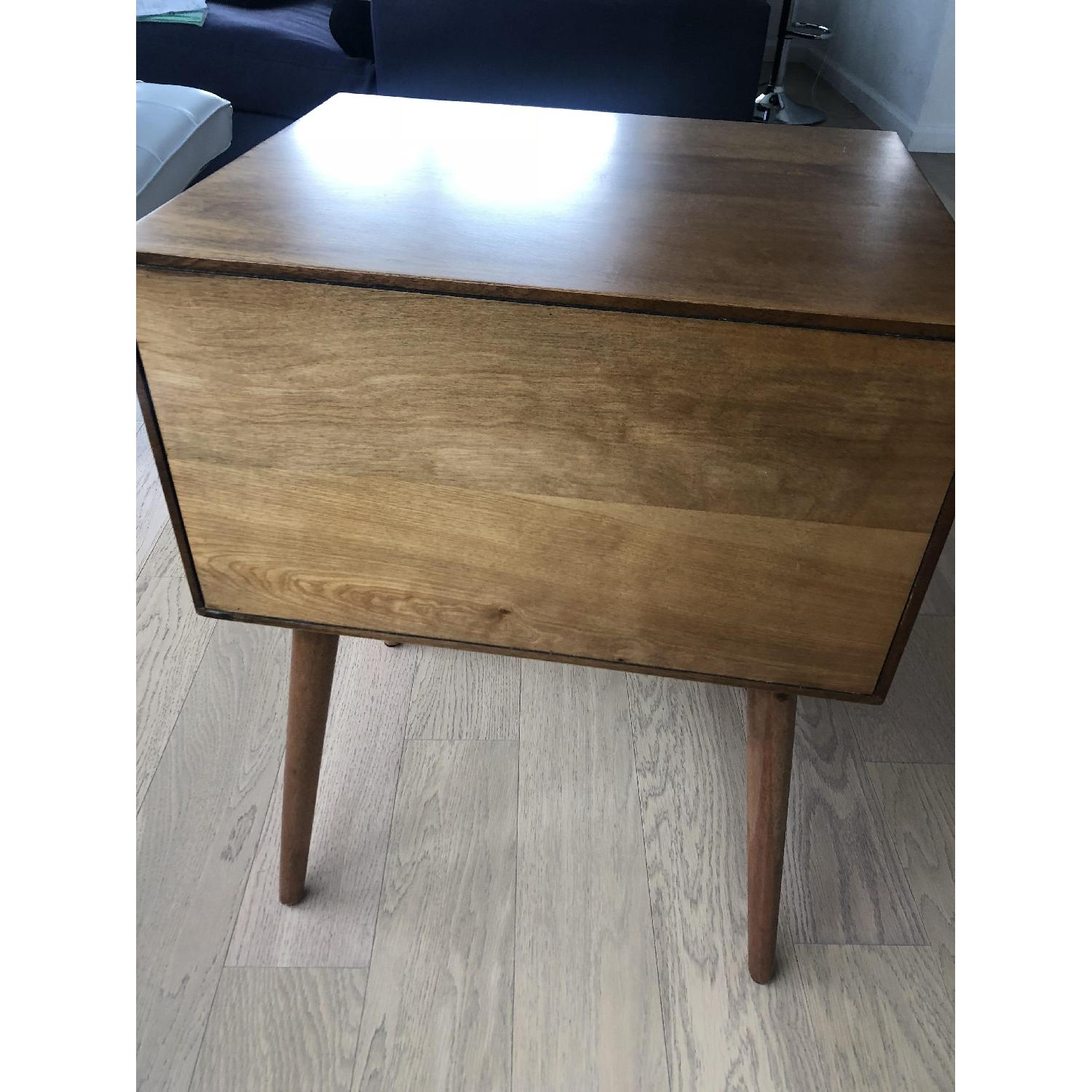 West Elm Mid Century Night Stand in Acorn - image-4