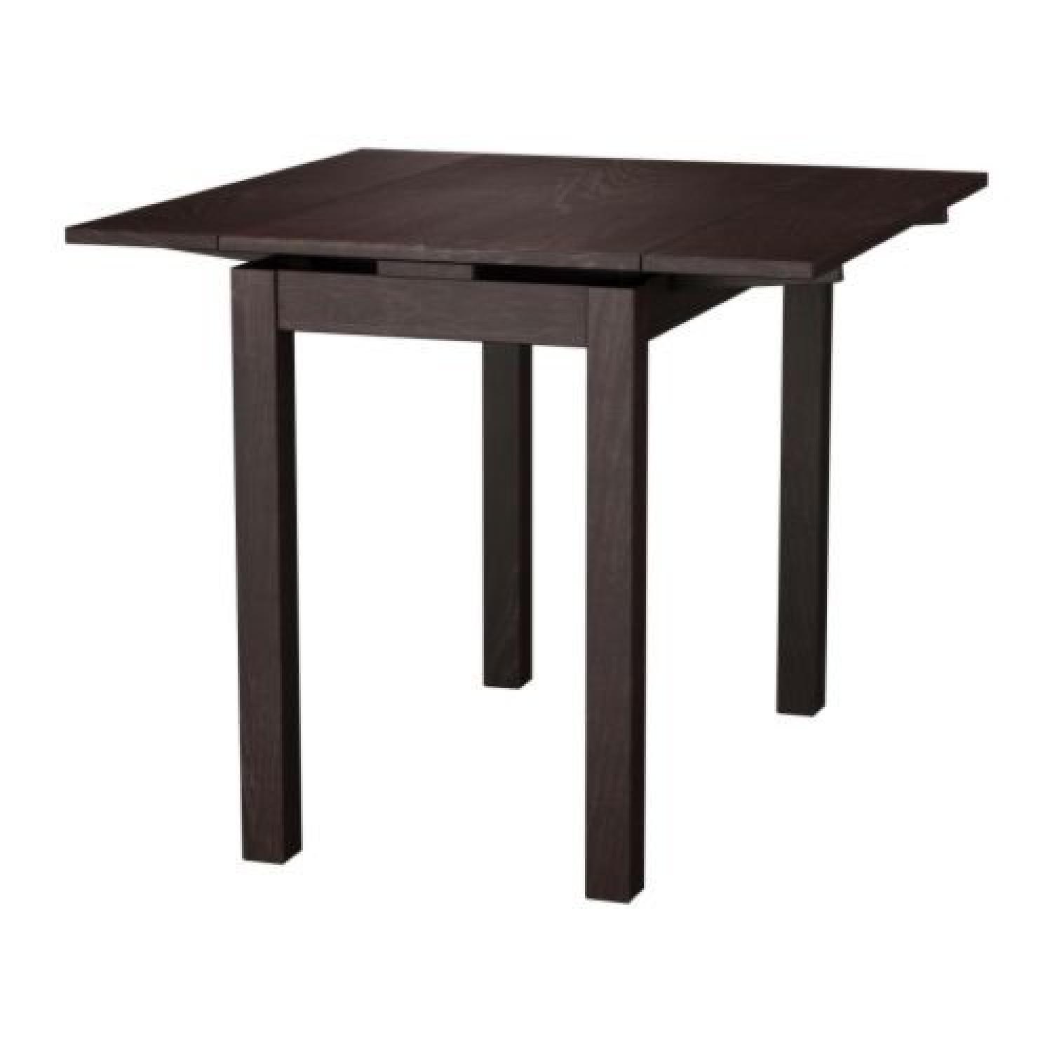 Ikea Bjursta Expandable Wood Dining Table AptDeco