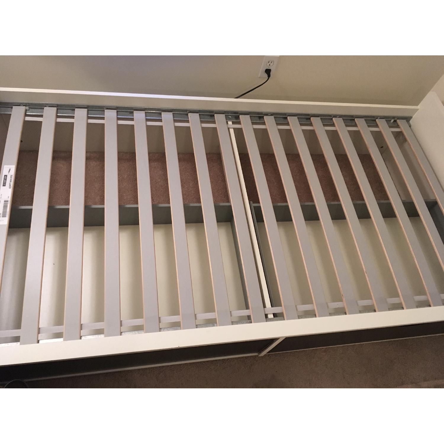 Ikea Flaxa Twin Bed w/ Storage AptDeco