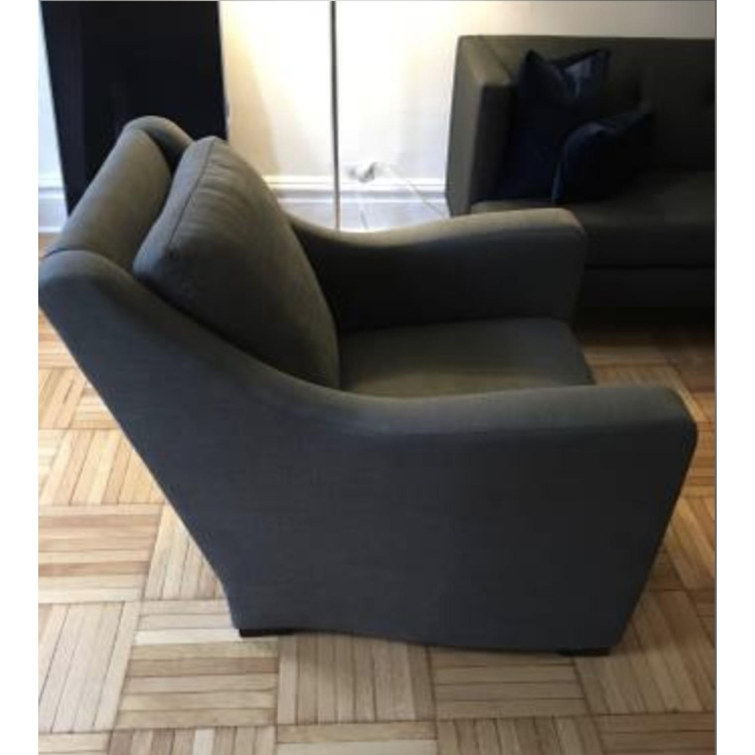 Crate & Barrel Verano Arm Chair - image-3