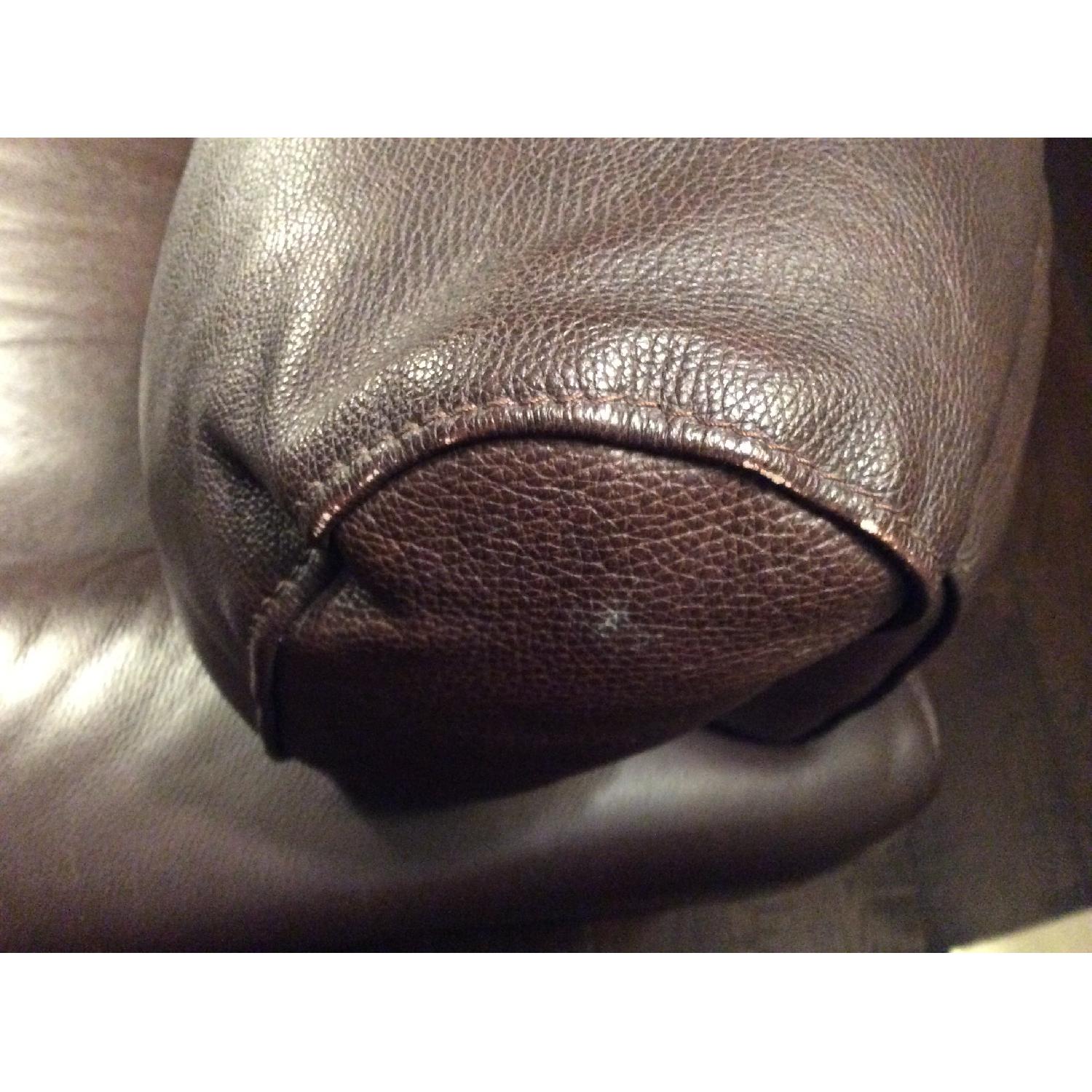 Chateau D'ax Modern Brown Leather Sofa - image-3