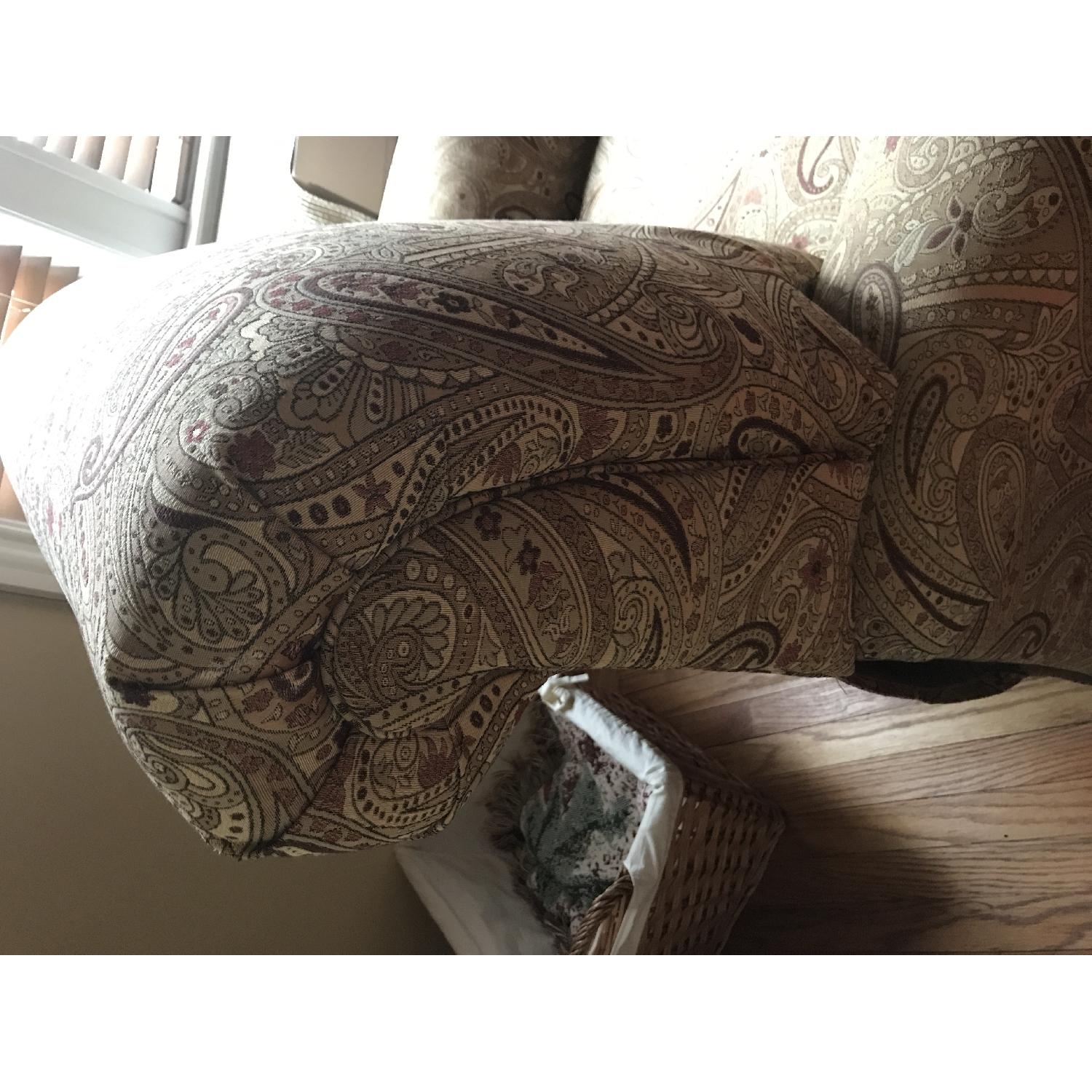 Bassett Paisley Recliner Chair - image-8