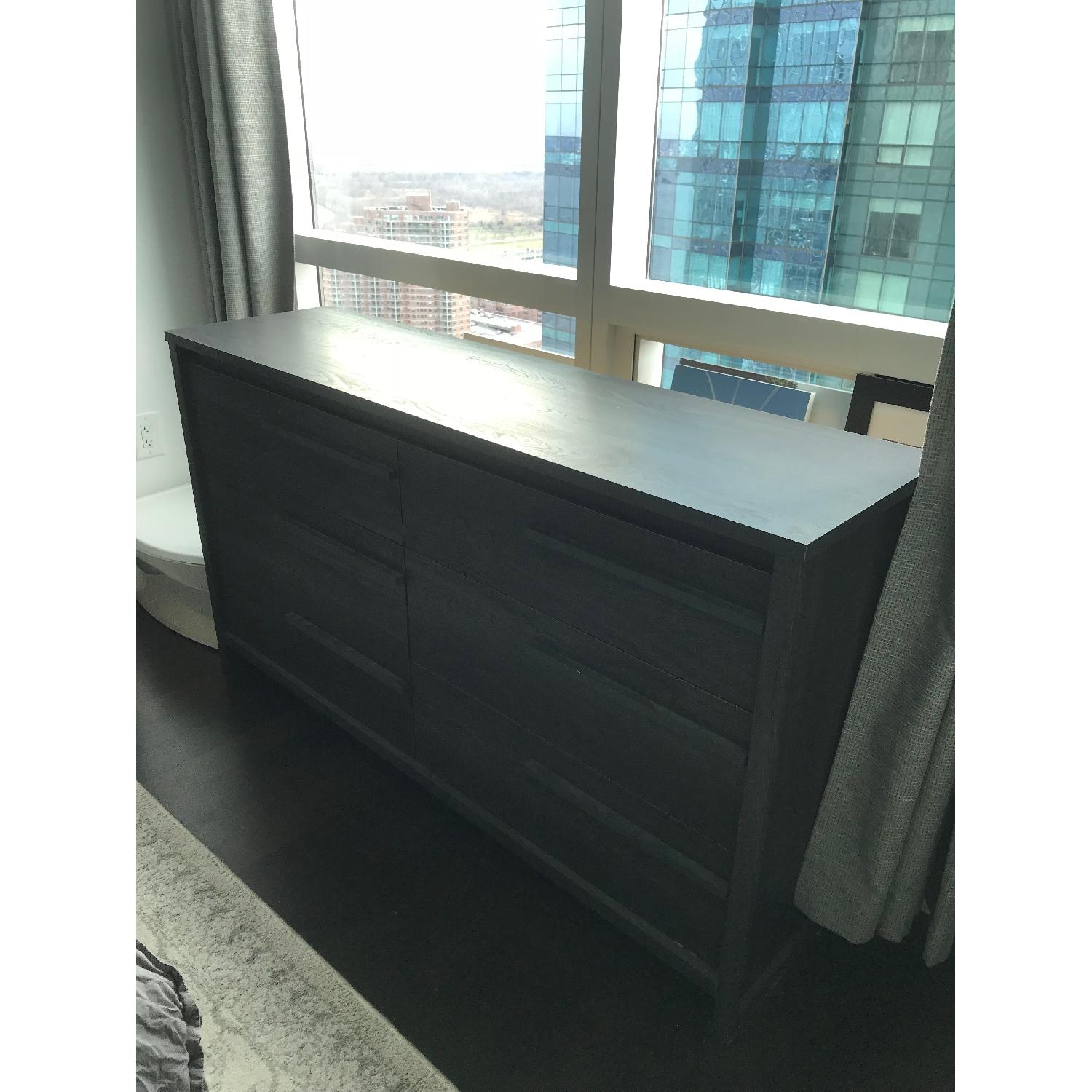 South Shore Furniture Grey Oak Modern 6-Drawer Dresser - image-1