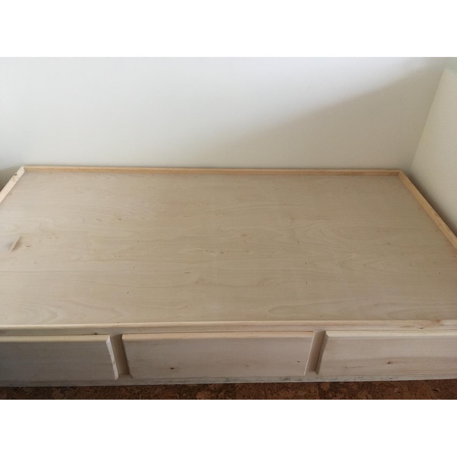 Gothic Cabinet Craft Solid Pine Twin Captains Bed - image-3