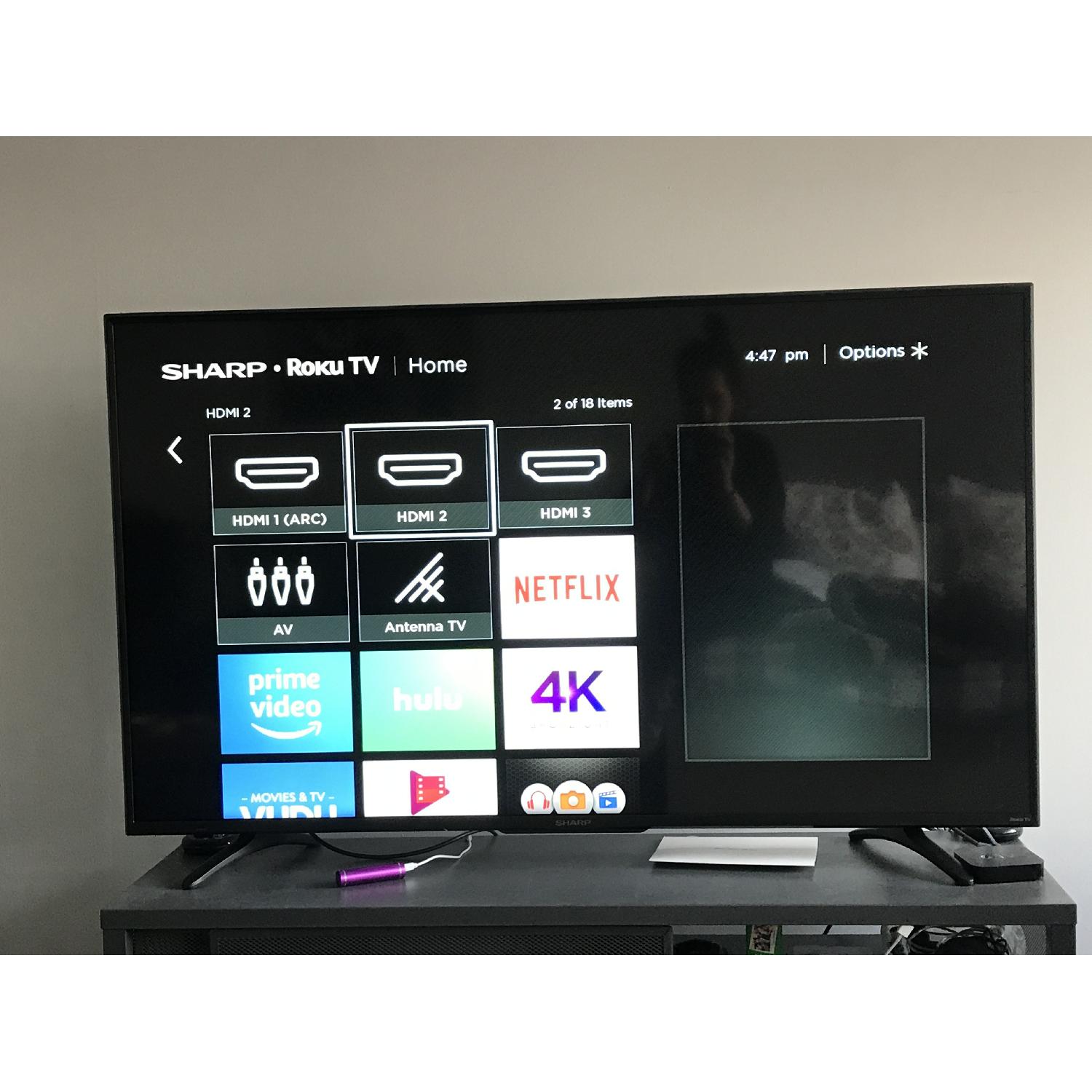 Ikea Nittorp Gray Metal TV Unit - image-2