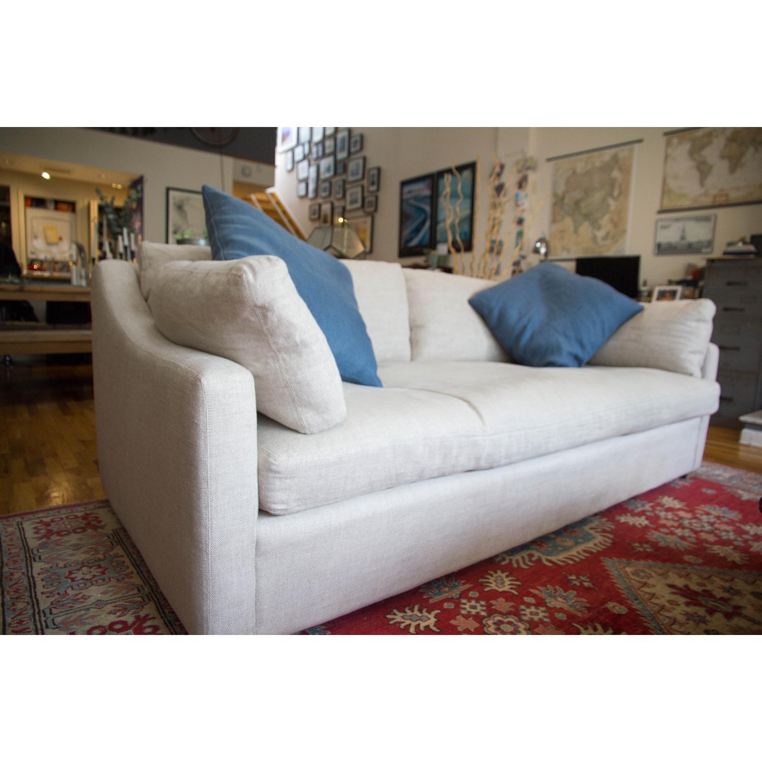 Restoration Hardware Belgian Classic Slope Arm Sofa - image-3