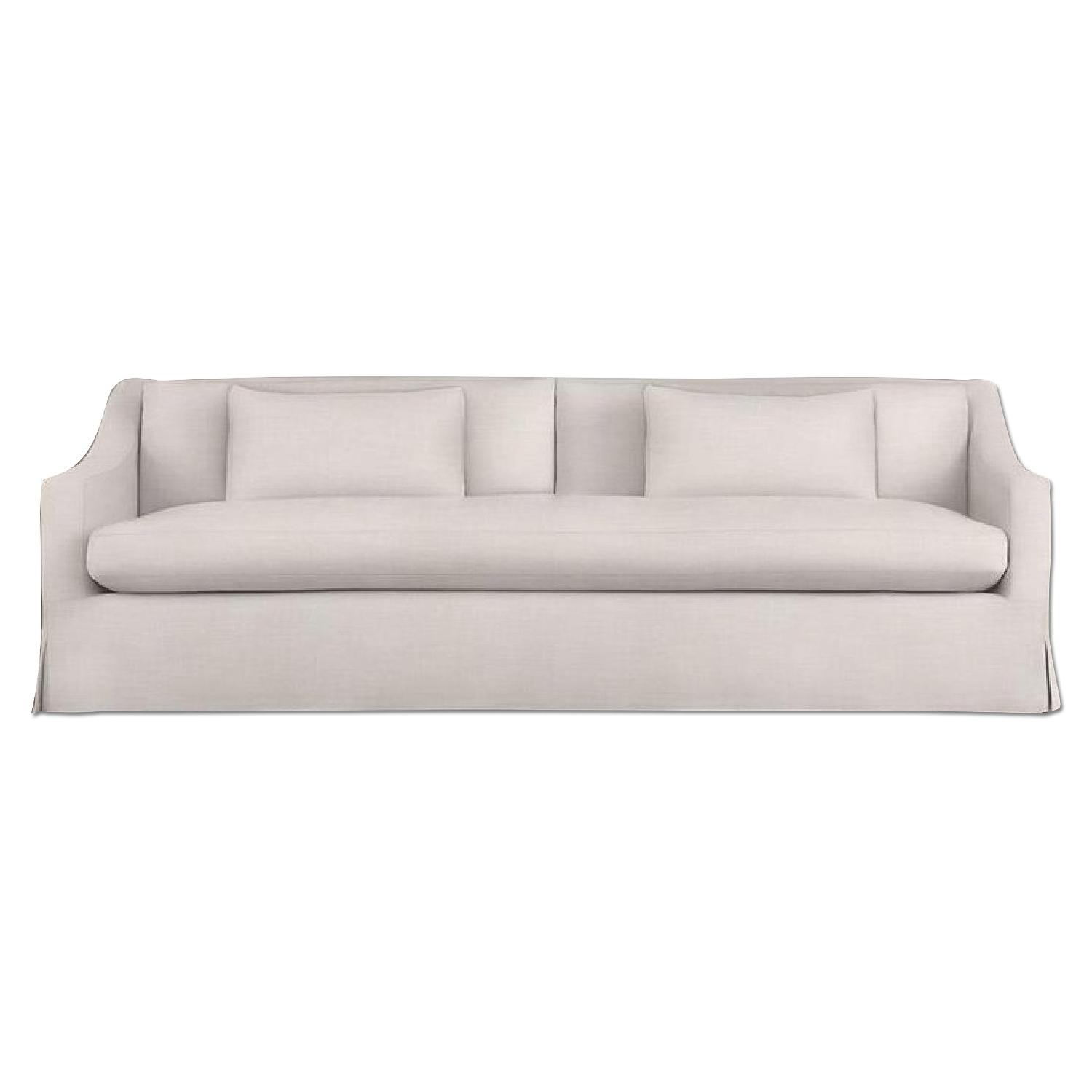 Restoration Hardware Belgian Classic Slope Arm Sofa AptDeco