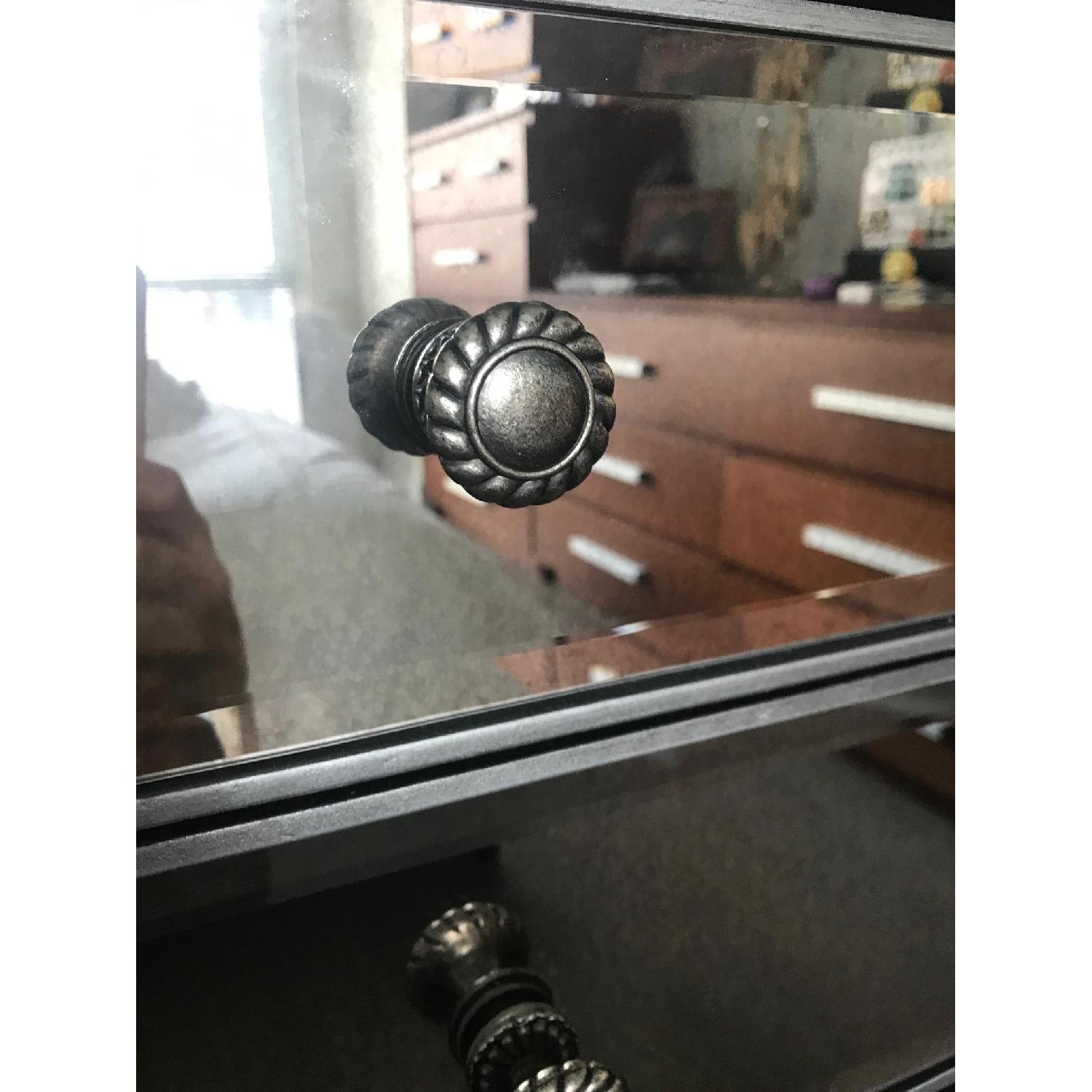 Pier 1 Hayworth Mirrored Silver Lingerie Chest - image-3