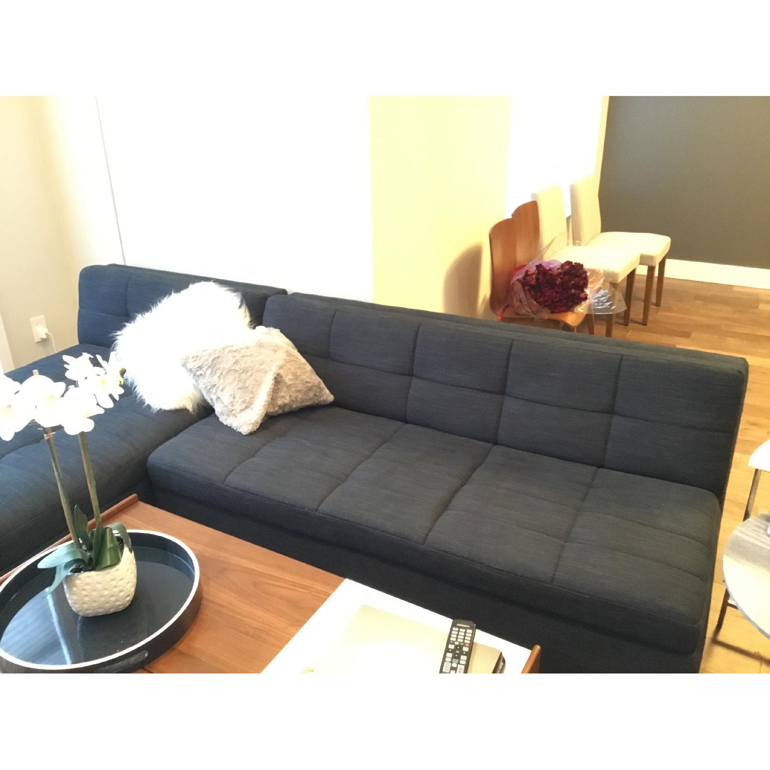 West Elm Plateau 2-Piece Storage Chaise Sectional Sofa - image-1