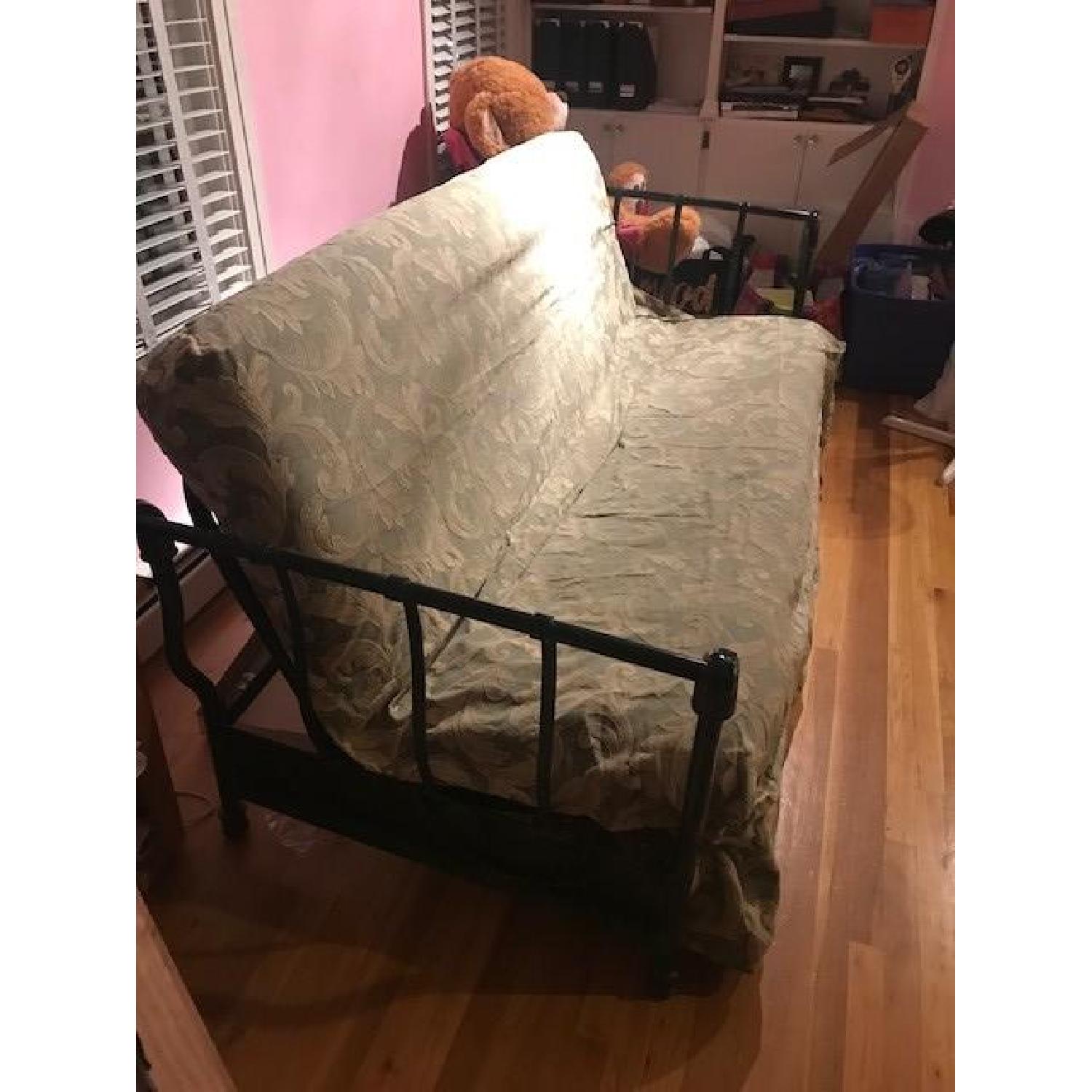 Black Metal Futon Frame - image-3