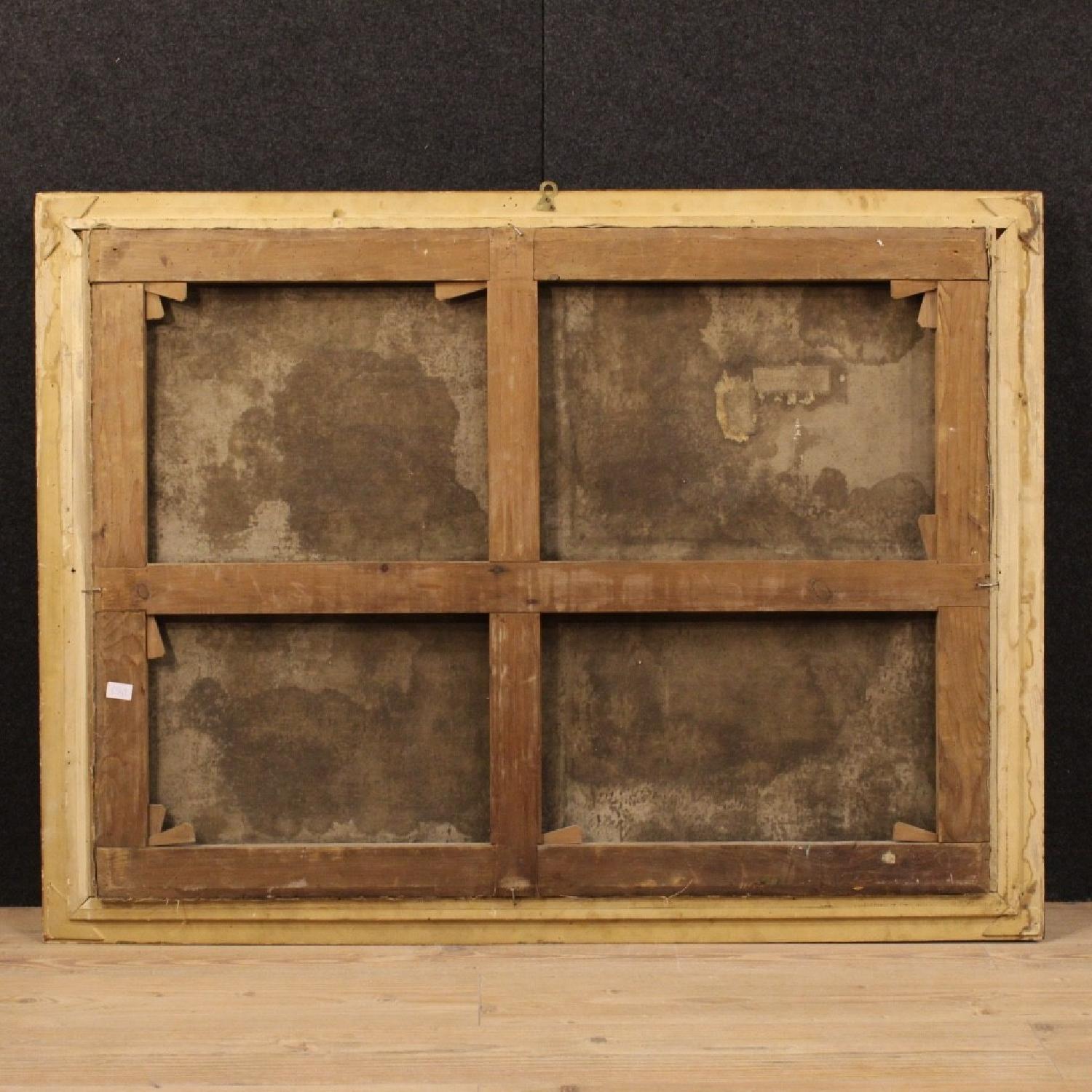 18th Century French Landscape Painting w/ Characters - image-11