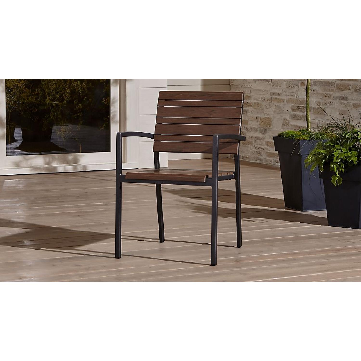 Crate & Barrel Rocha II Cafe 3-Piece Dining Set - image-4