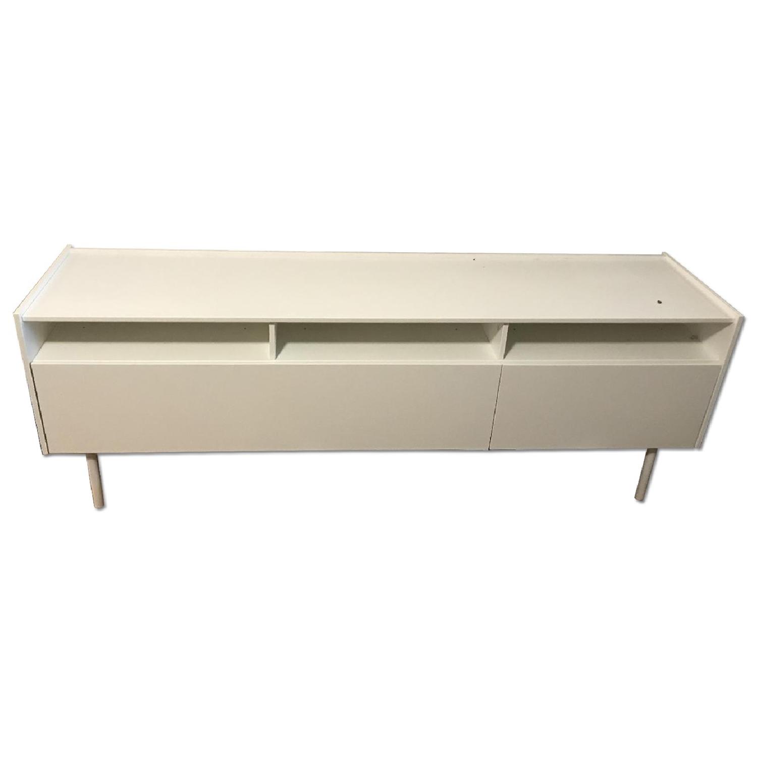 Ikea White TV Console AptDeco