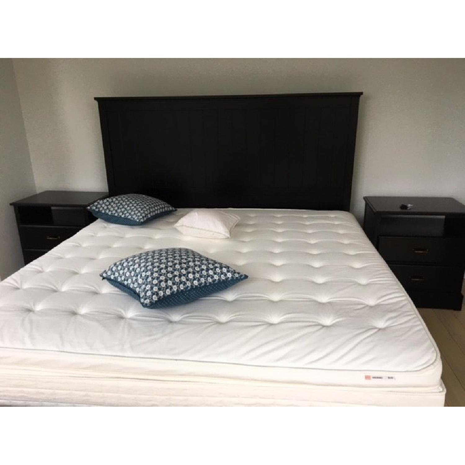 Ikea Undredal King Size Bed Frame in Black AptDeco