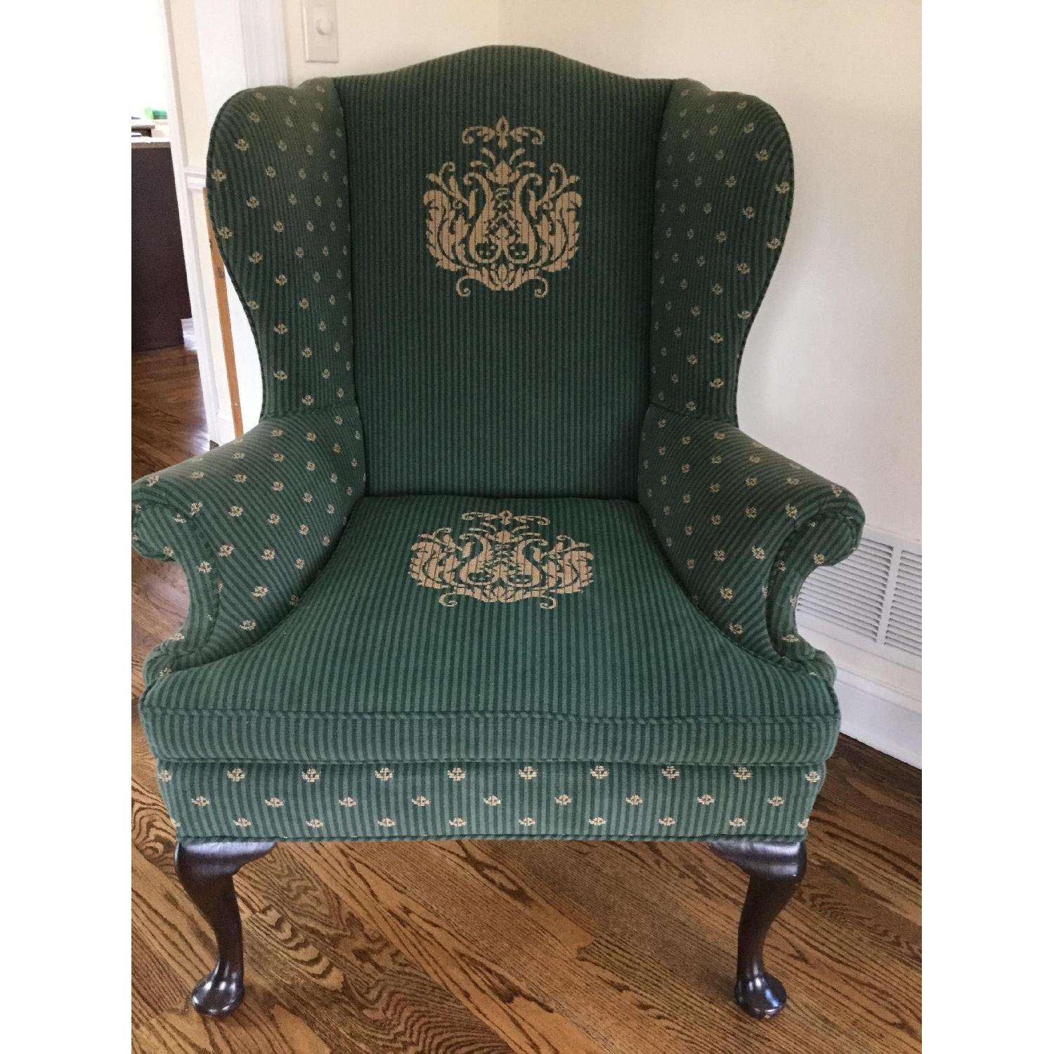 Ralph Lauren Wingback Chair - image-1