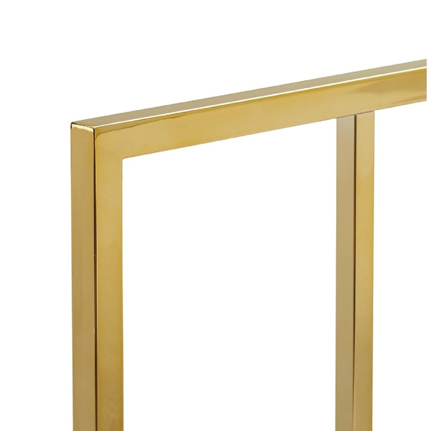 CB2 Alchemy Bronze Queen Bed Frame - image-6