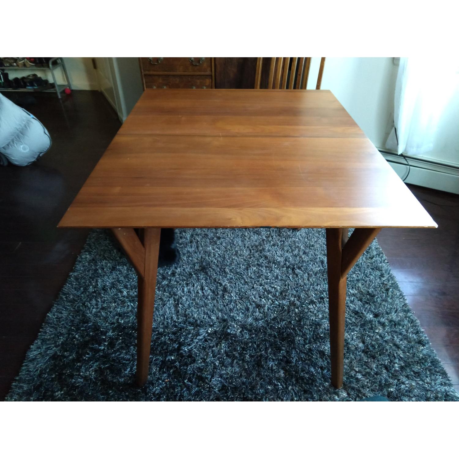 West Elm Mid Century Walnut Dining Table - image-2