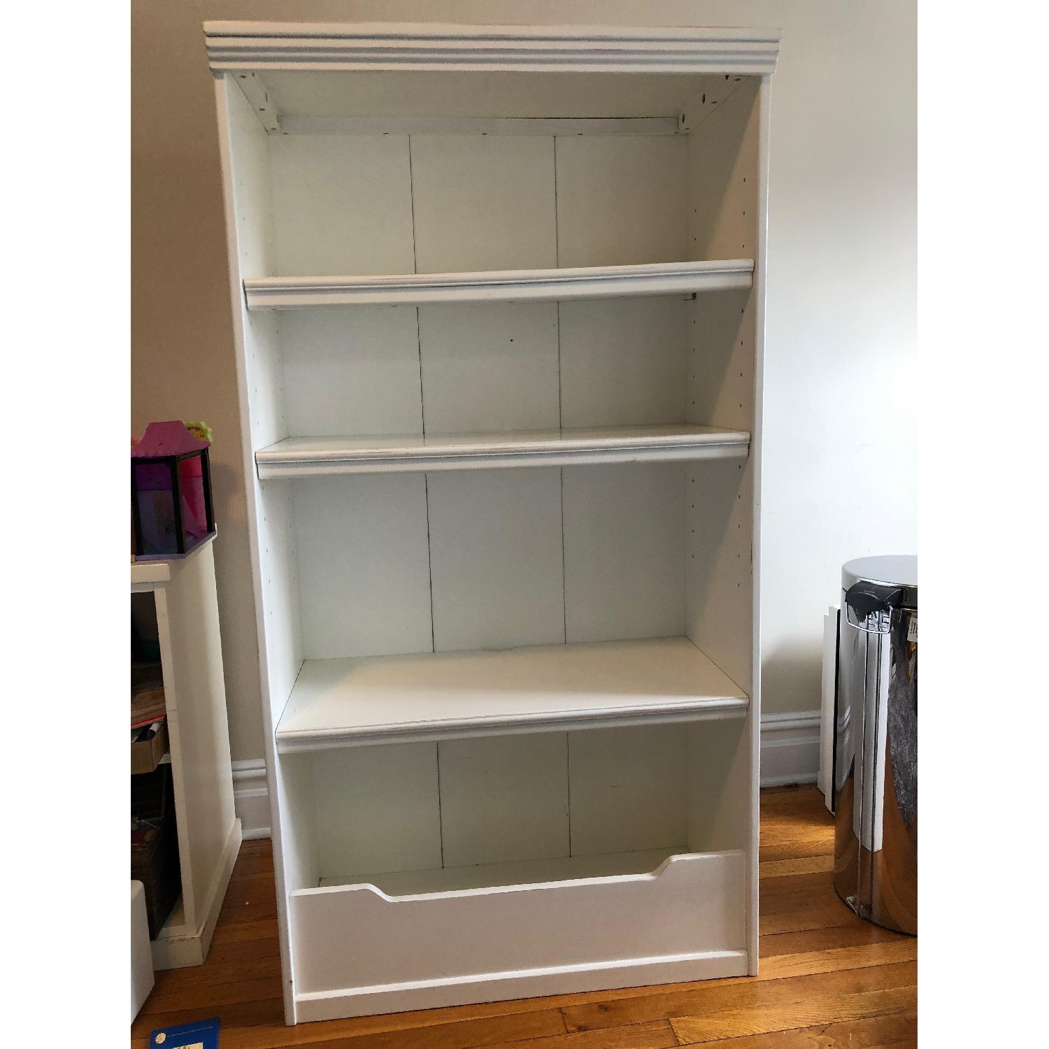 The Land of Nod Adjustable 3-Shelf Bookcases - image-0