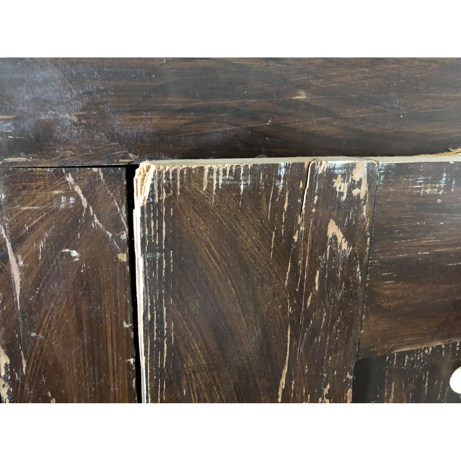 Antique Teak Wood Armoire AptDeco