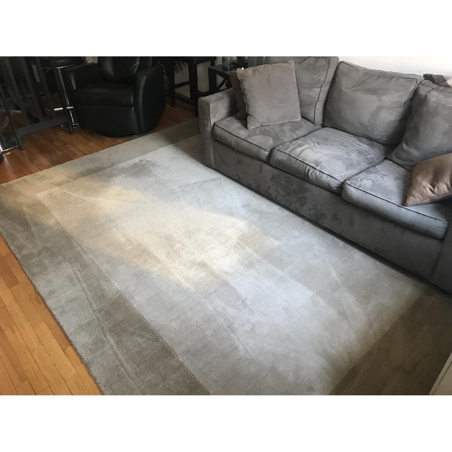 Pottery Barn Henley Taupe Area Rug AptDeco