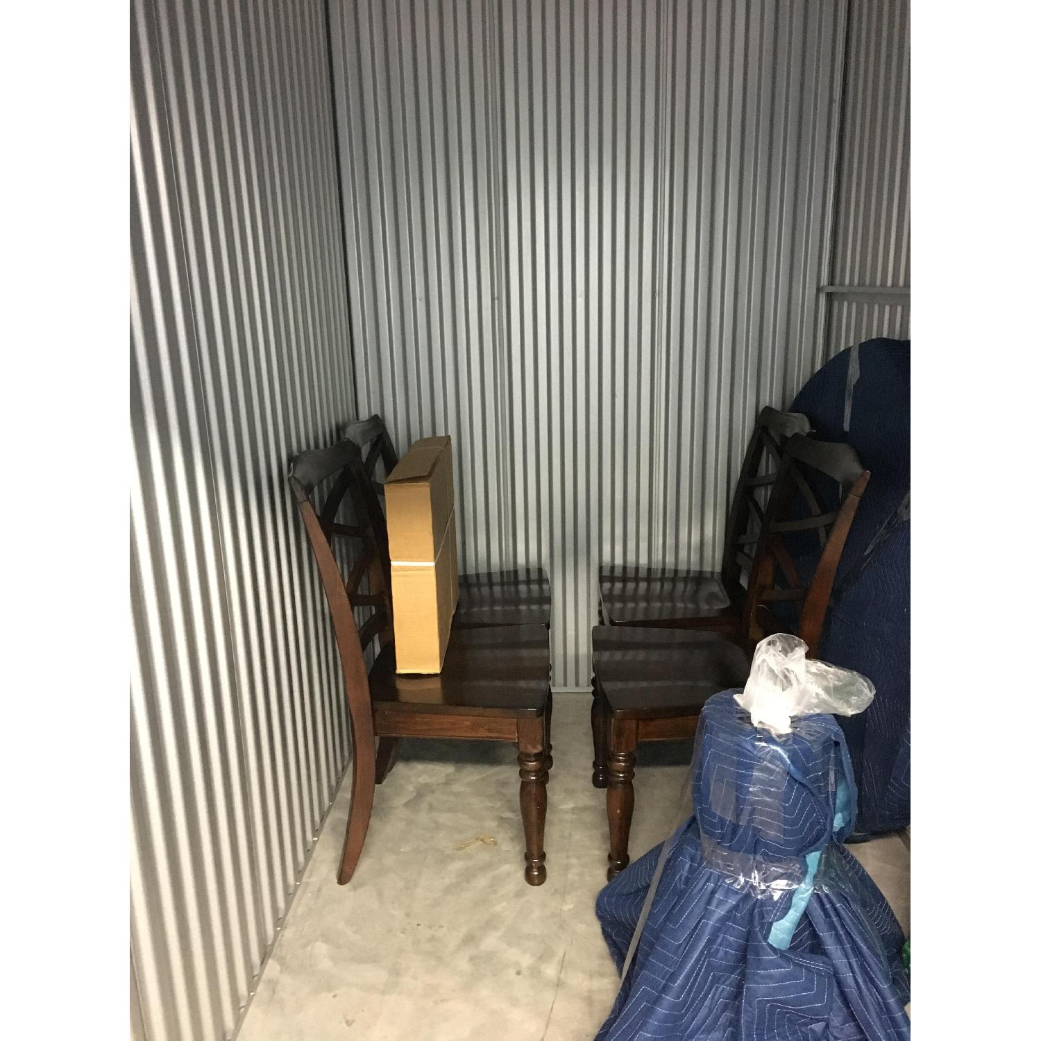 Ashley Round Expandable Dining Table w/ 4 Chairs - image-3
