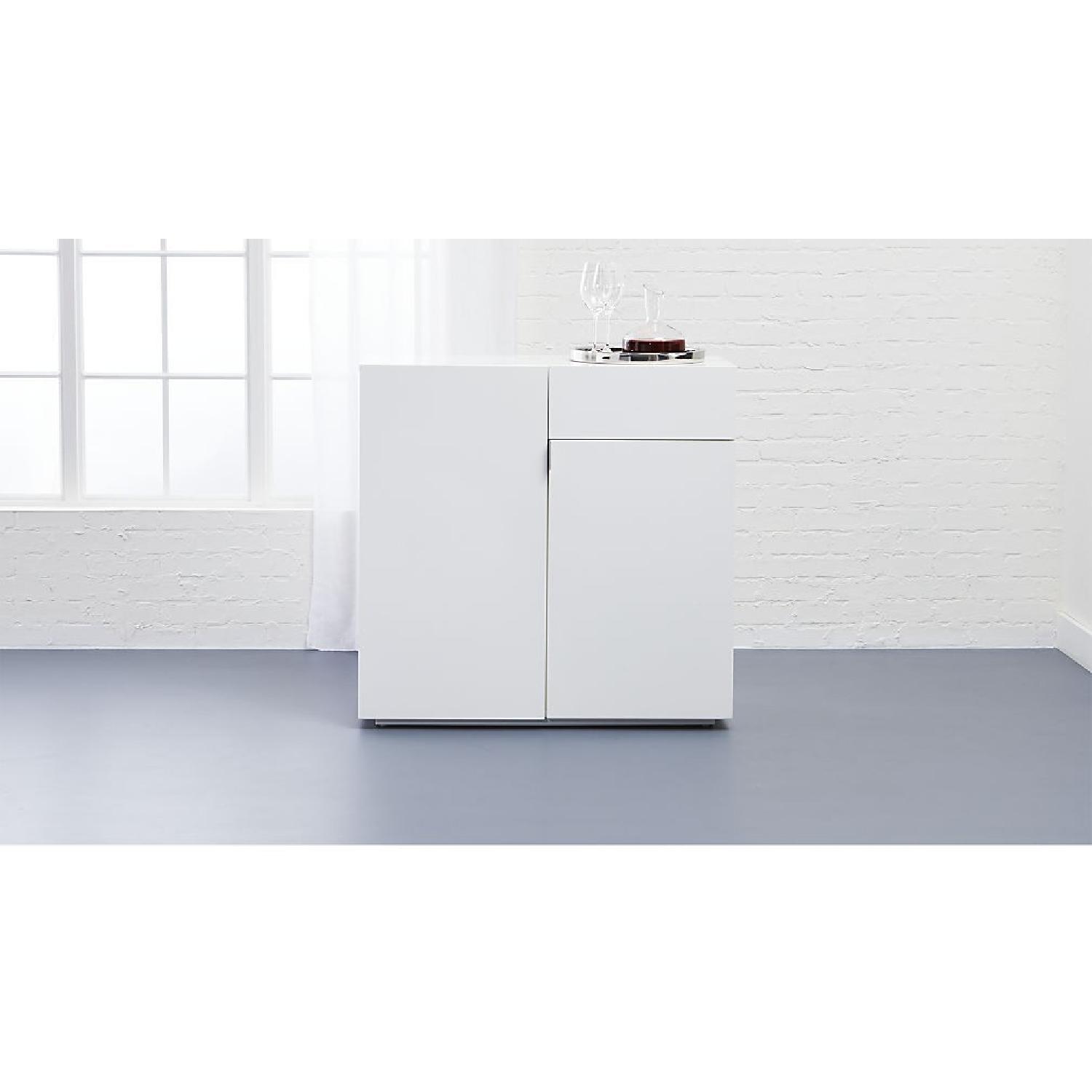 CB2 Swig White Mini Bar - image-9