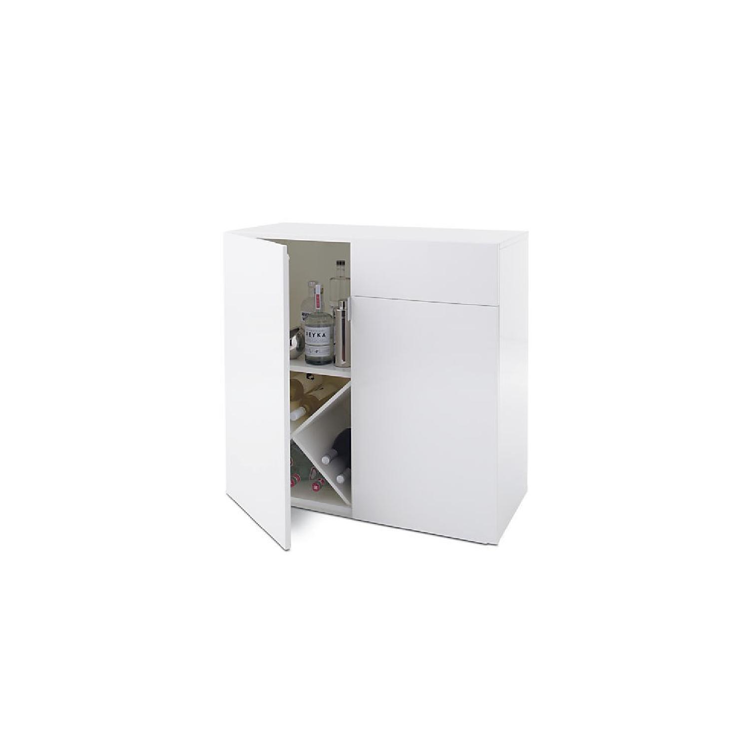CB2 Swig White Mini Bar - image-10