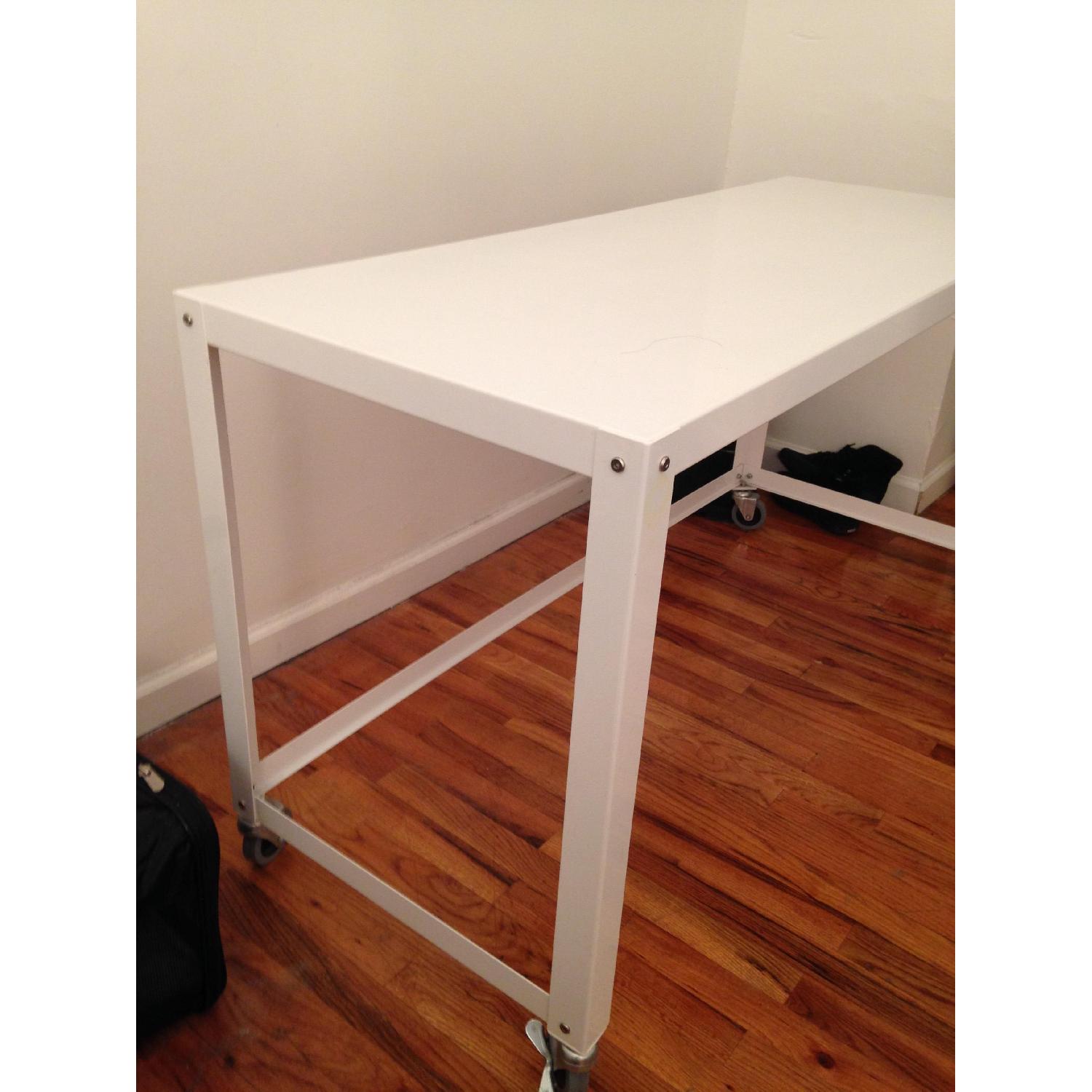 CB2 Rolling Console Table - image-2