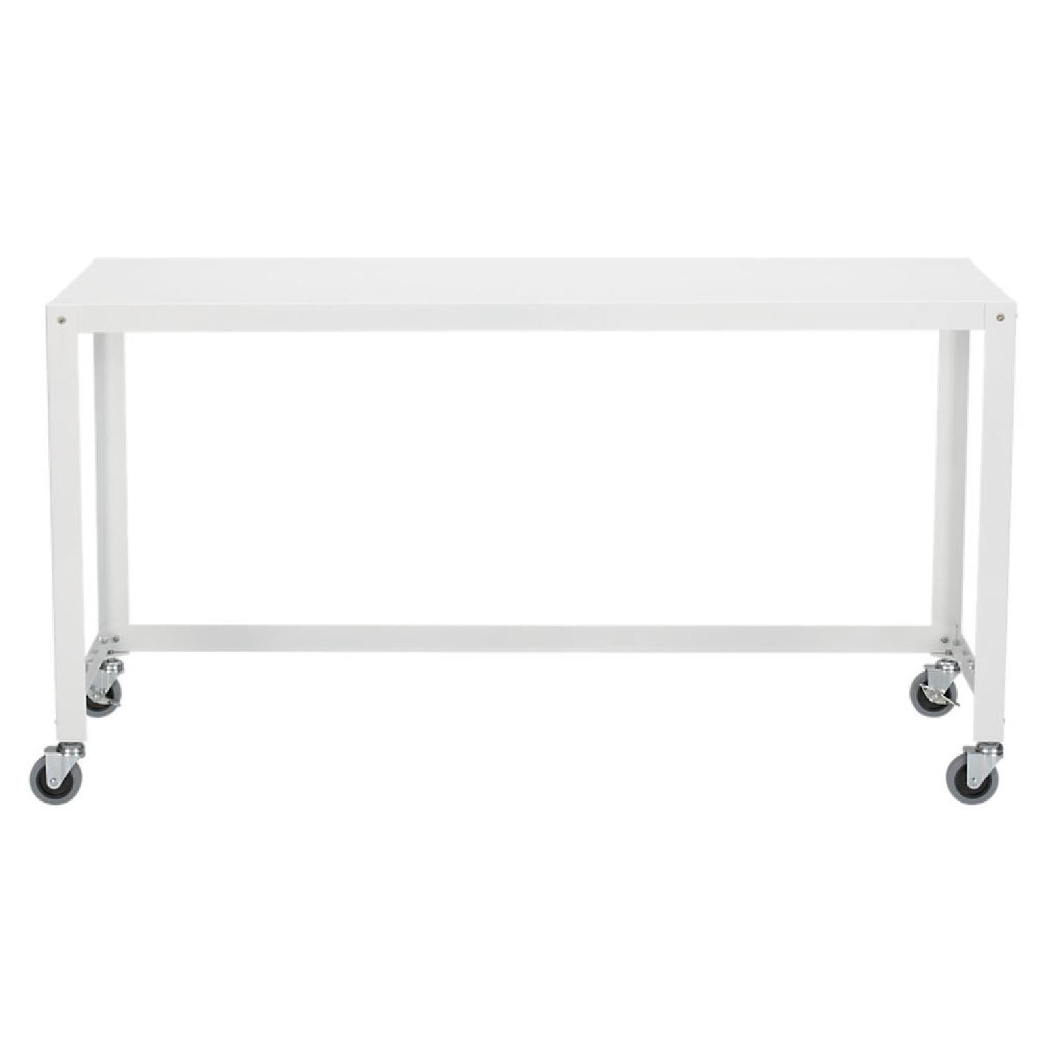 CB2 Rolling Console Table - image-0