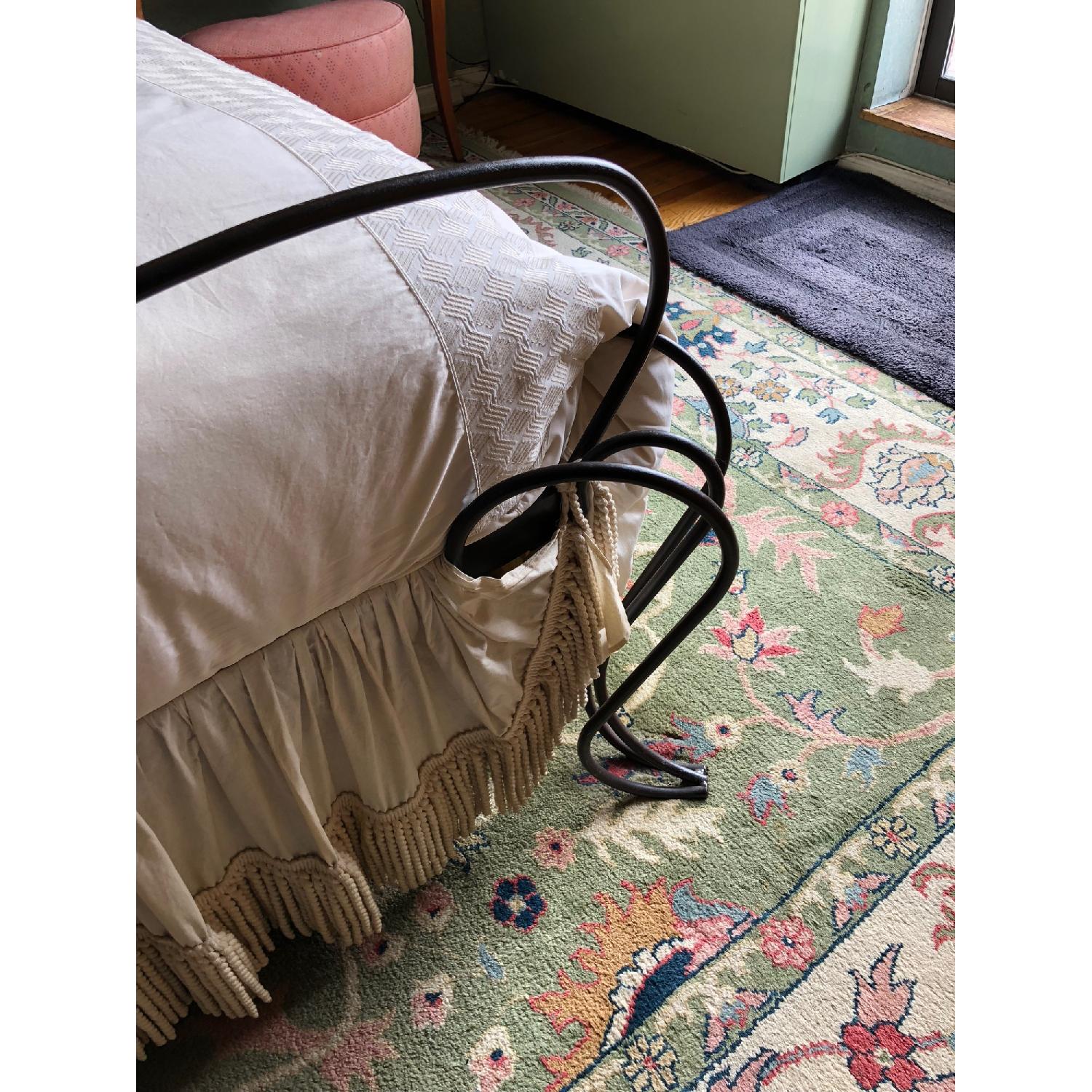 Artisan Made Wrought Iron Queen Bed Frame - image-3