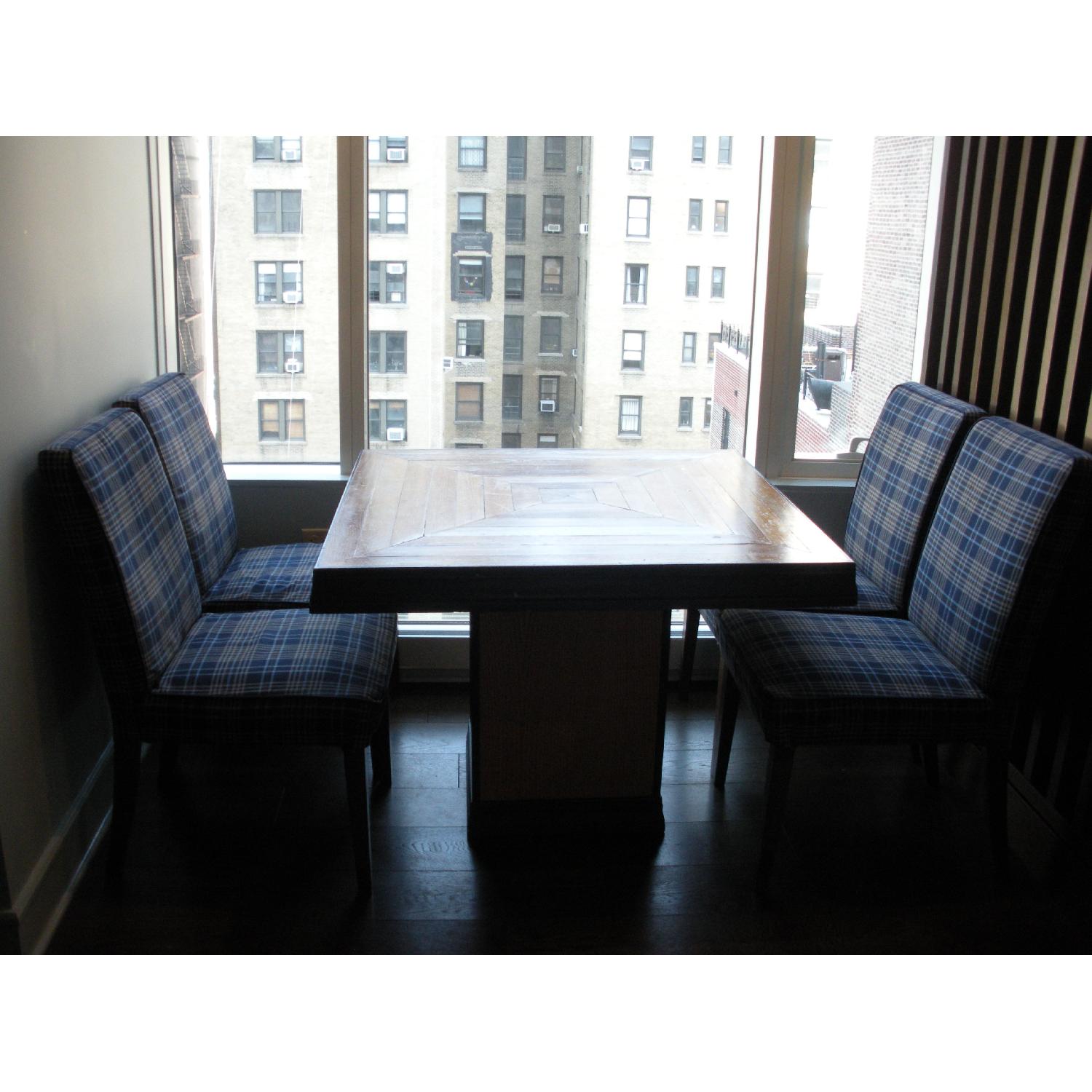 Ikea Henriksdal Plaid Dining Chair - image-2