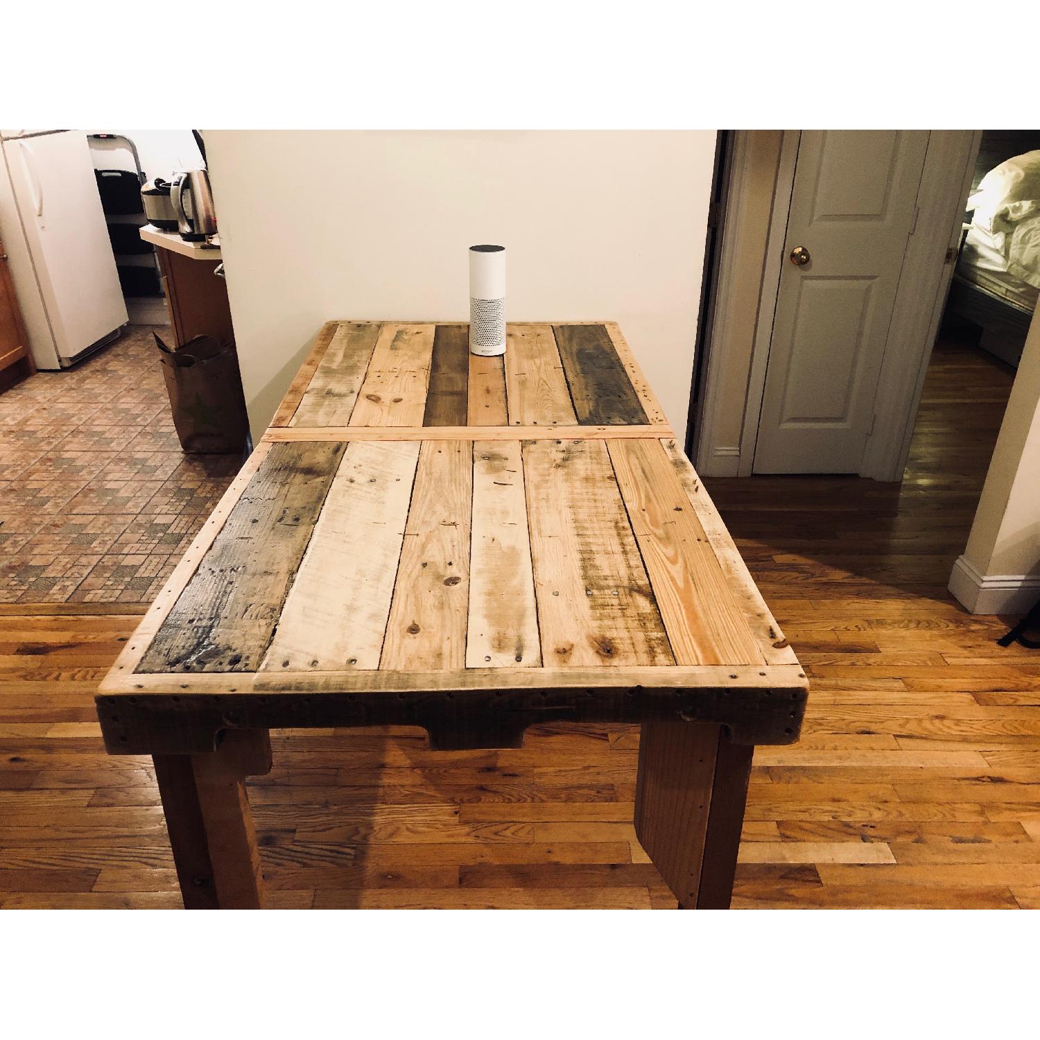 Reclaimed Wood Dining Table - image-2