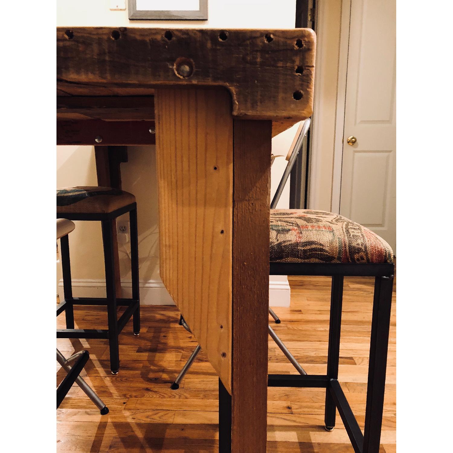 Reclaimed Wood Dining Table - image-5