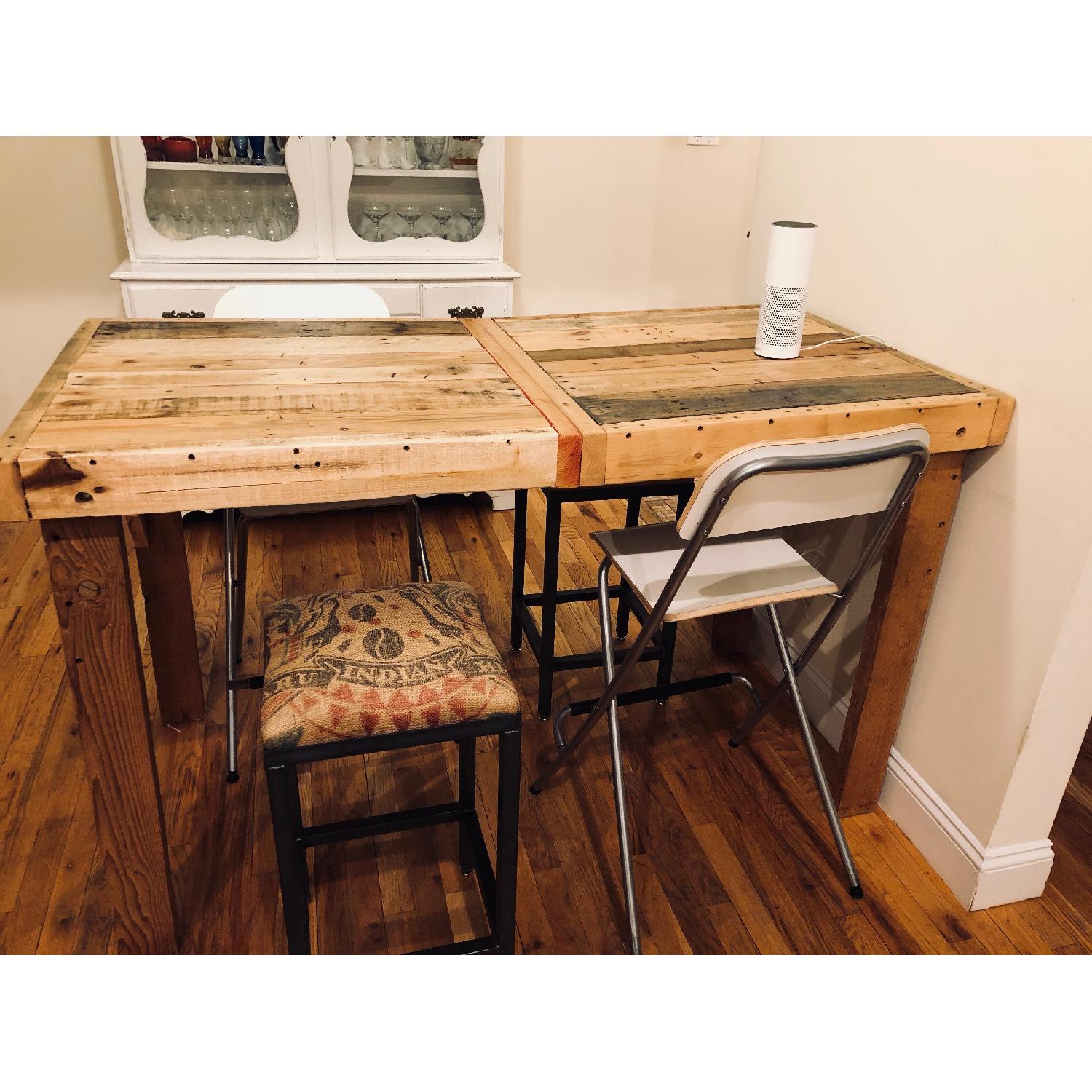 Reclaimed Wood Dining Table - image-6