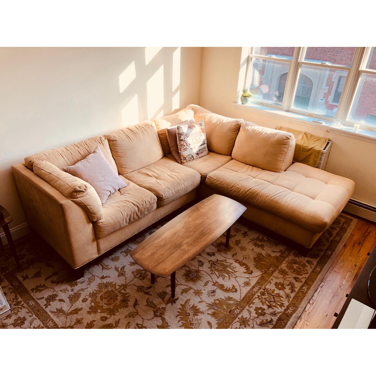 Raymour & Flanigan 2Piece Sectional Sofa AptDeco