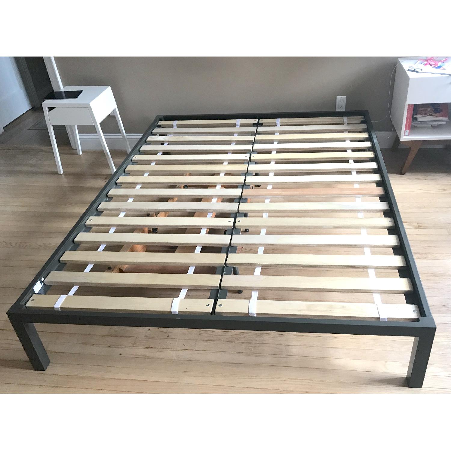 West Elm Box Frame Bed Frame AptDeco
