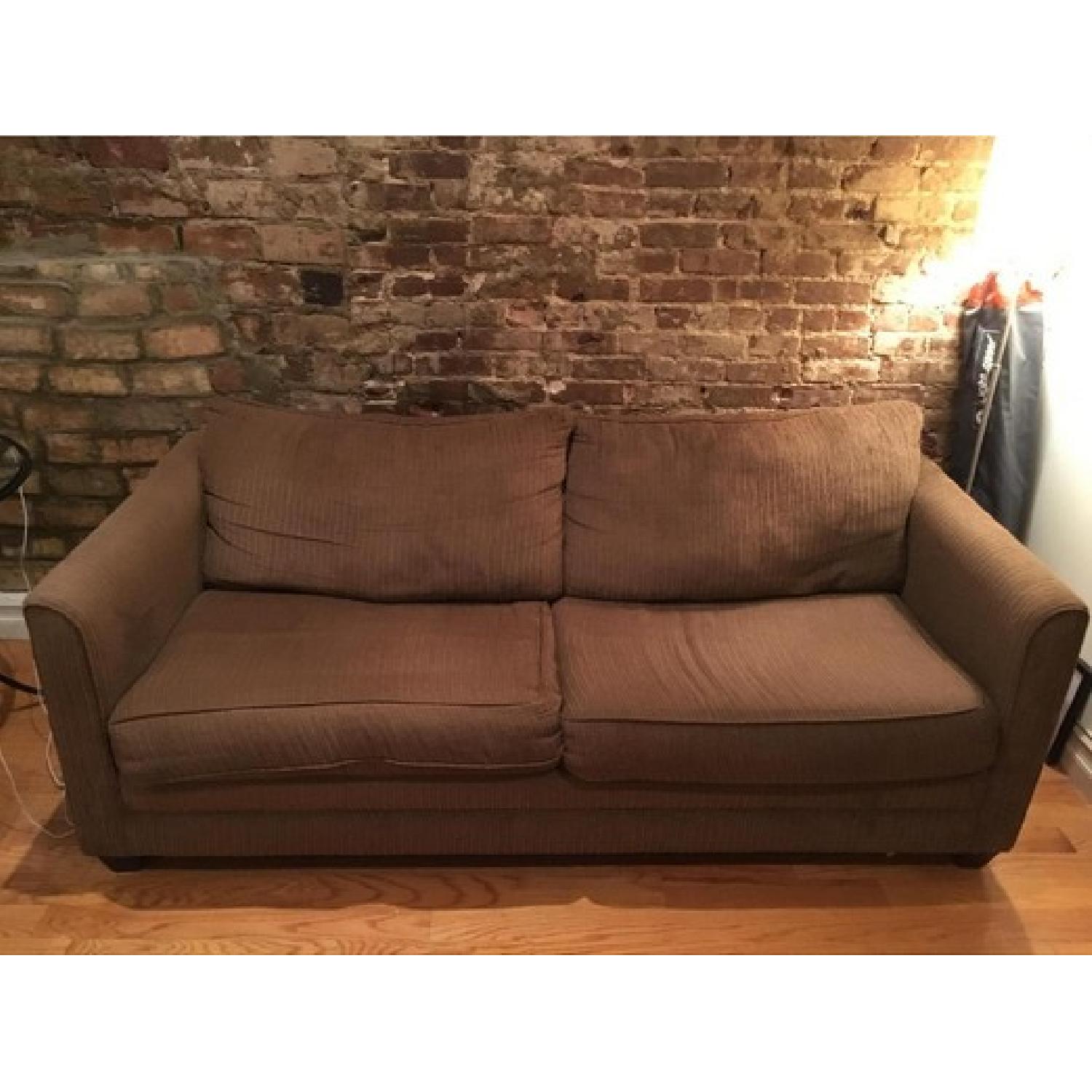 Jennifer Convertibles Sleeper Sofa w/ Queen Pullout AptDeco