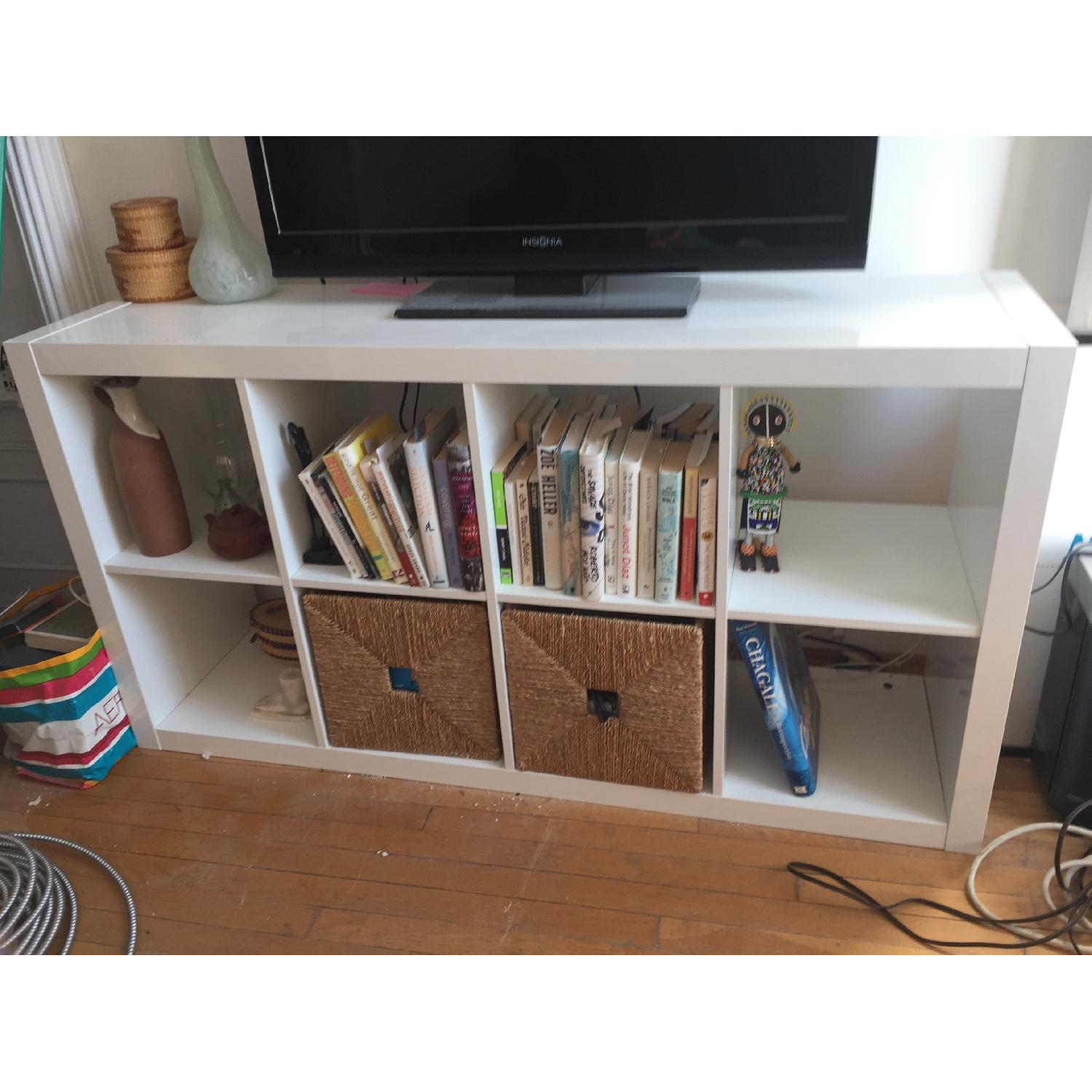 Ikea Expedit White Bookshelf - image-1