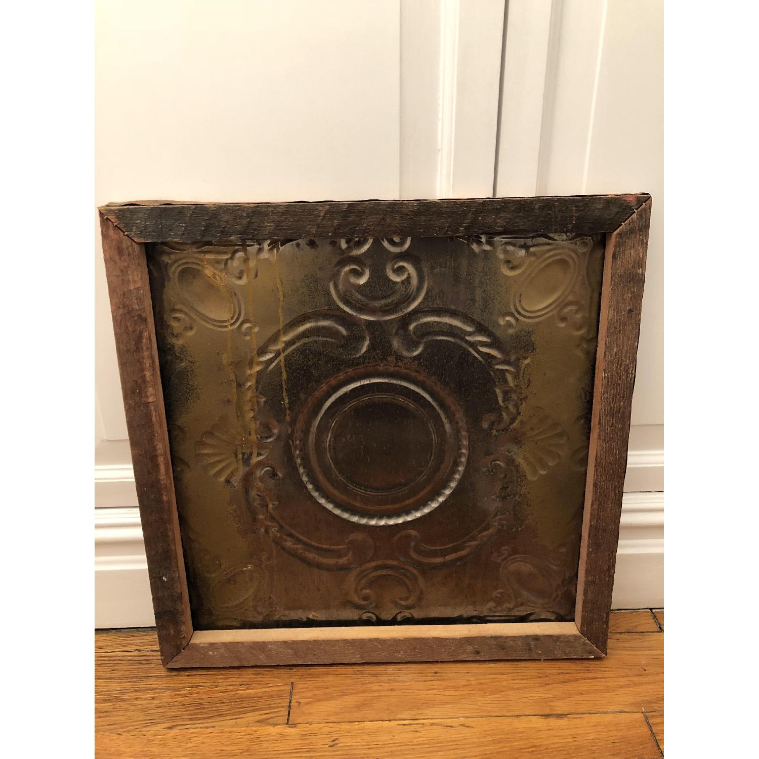 Vintage Antique Tin Ceiling Tile - image-4