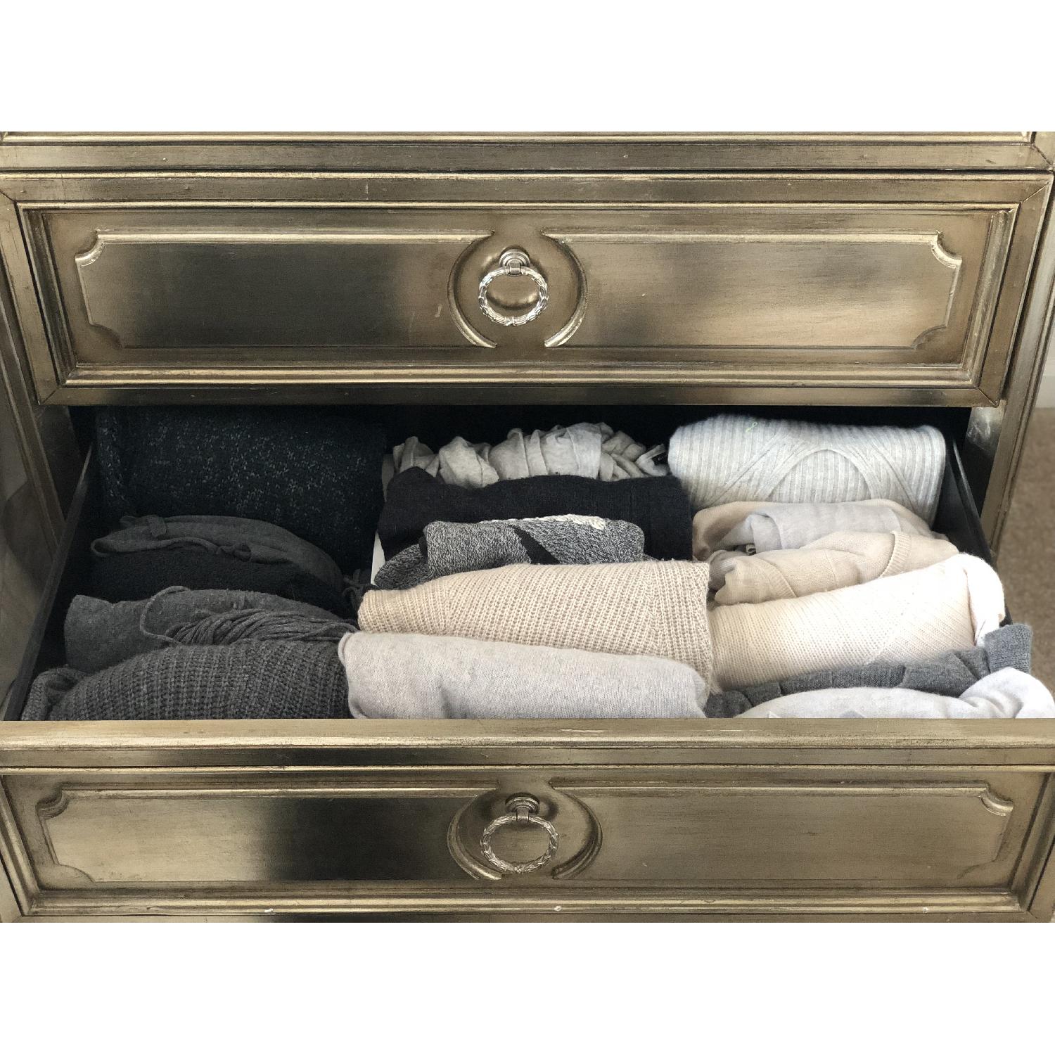 Z Gallerie Empire 5-Drawer Tall Chest - AptDeco