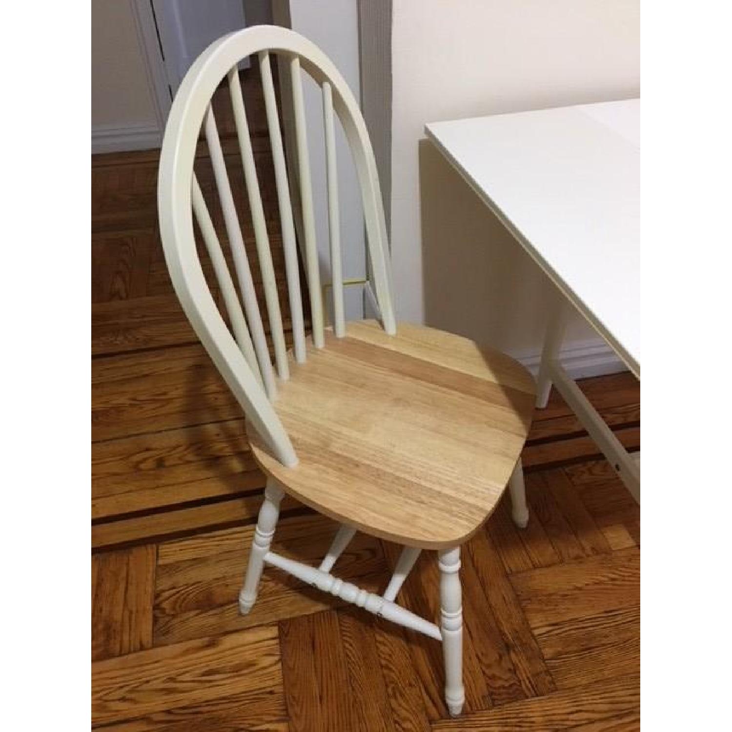 Ikea Ingatorp Drop-Leaf Table w/ 2 Chairs - image-4