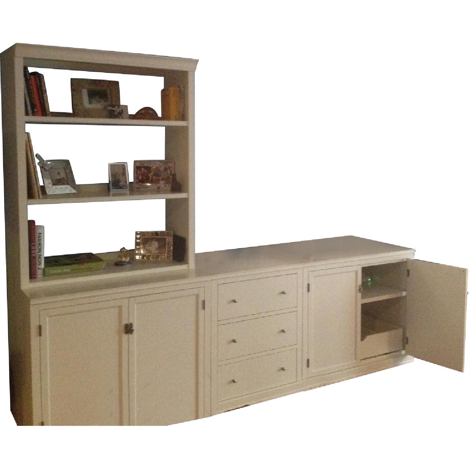 Pottery Barn Logan Collection Modular Wall Unit AptDeco