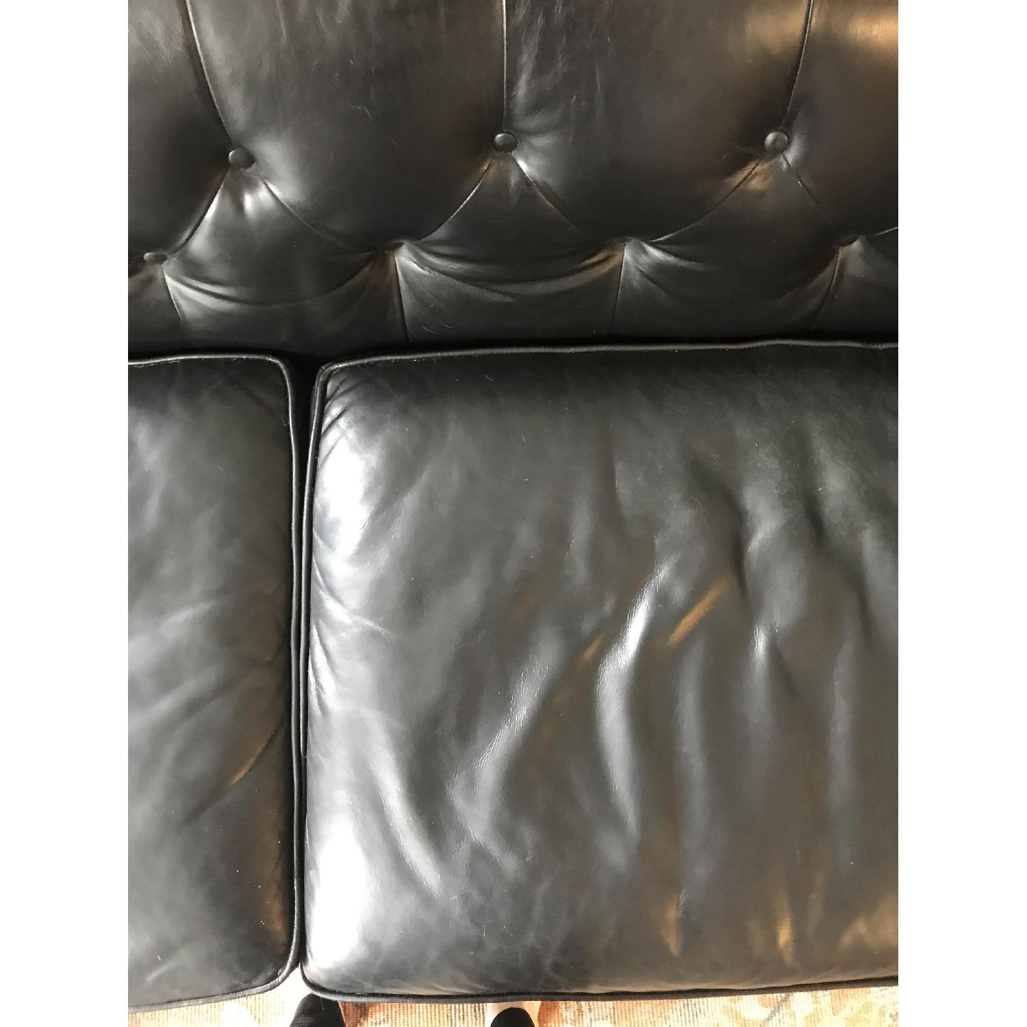 Article Alcott Black Leather Sofa - image-2