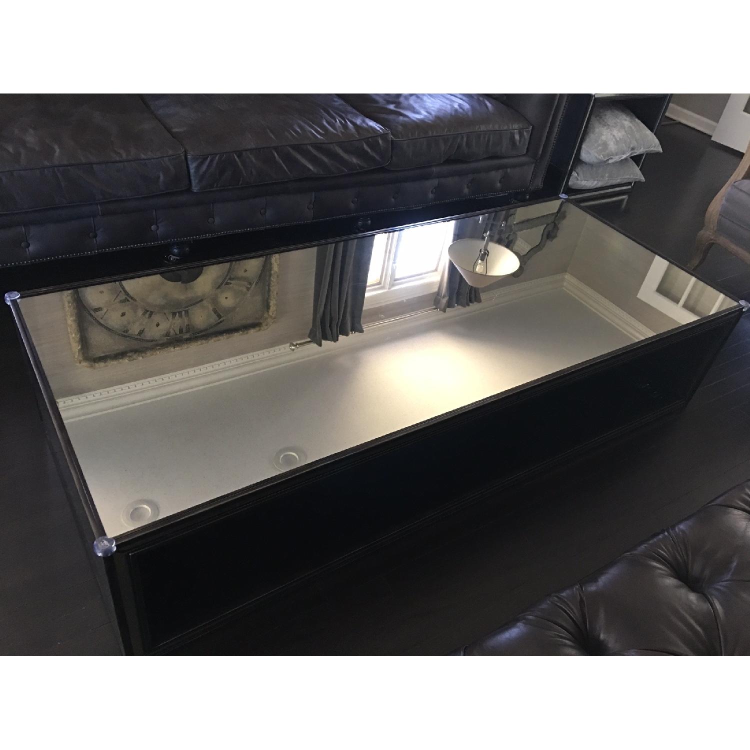 Restoration Hardware Strand Mirrored Coffee Table - image-4