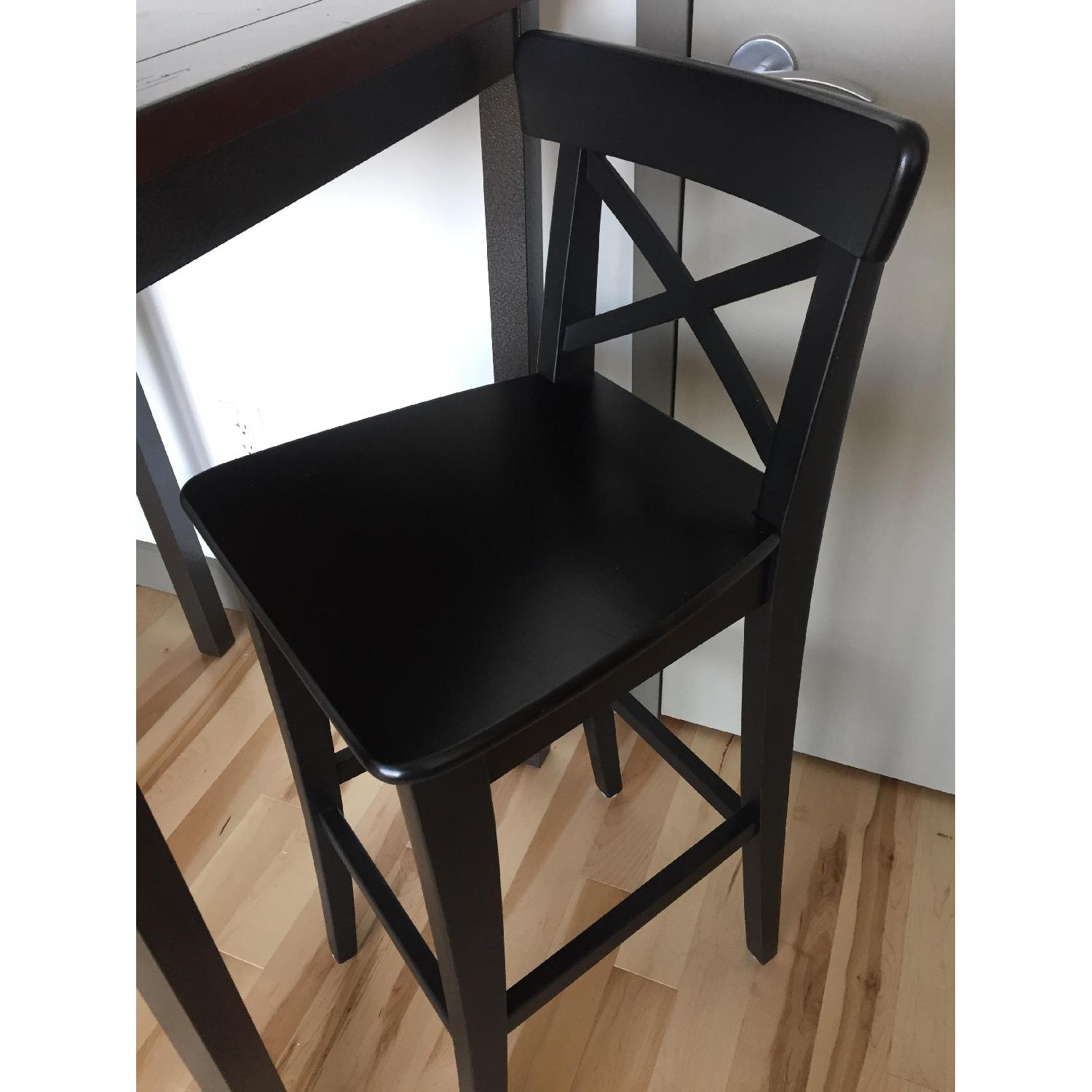 Ikea Counter Height Dining Table w/ 2 Chairs - image-5